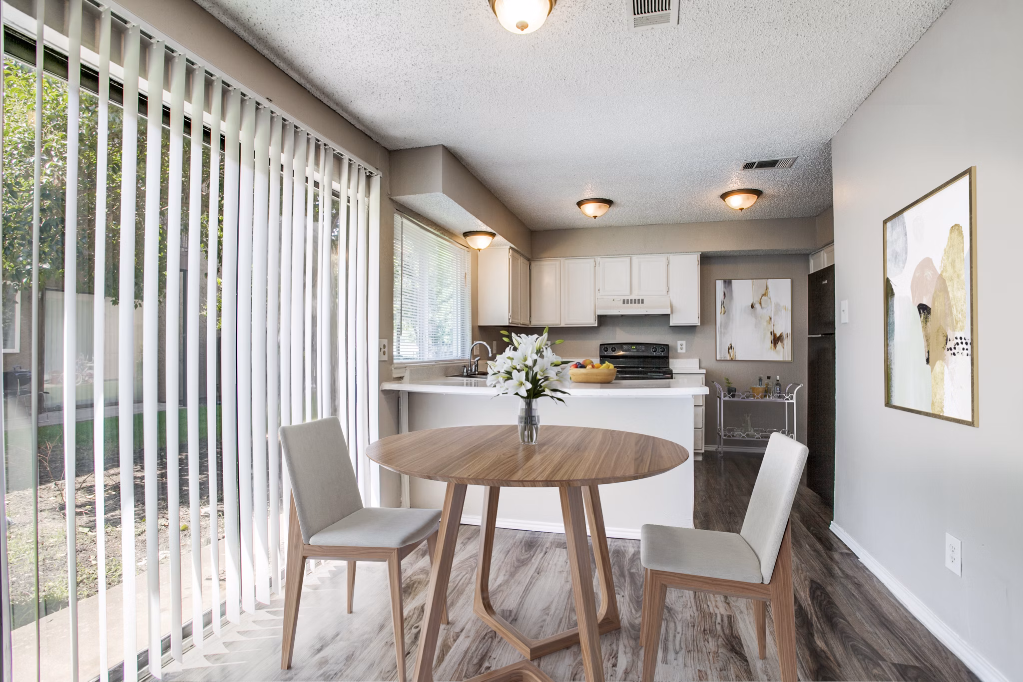 living room at Waterside Apartments 