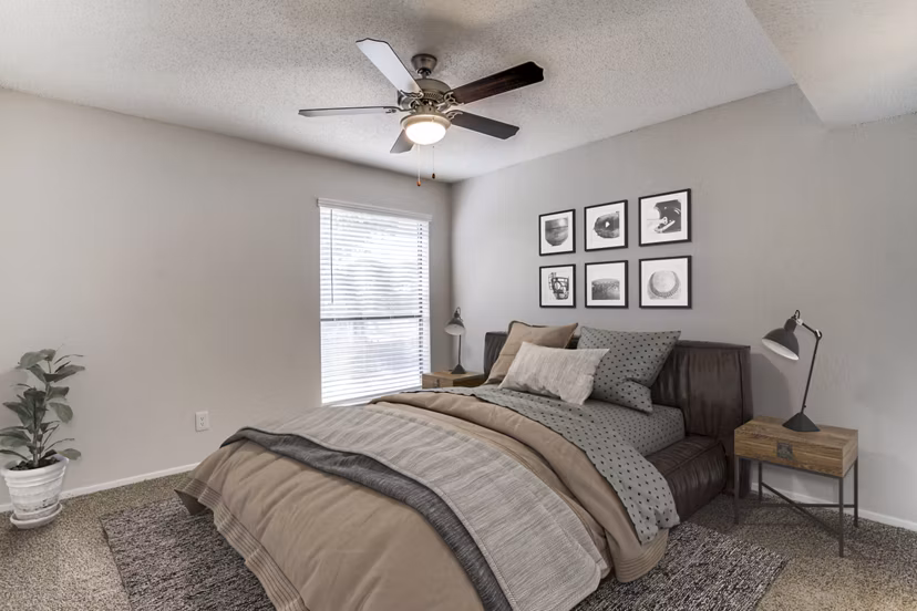 bedroom at Barrow Apartments