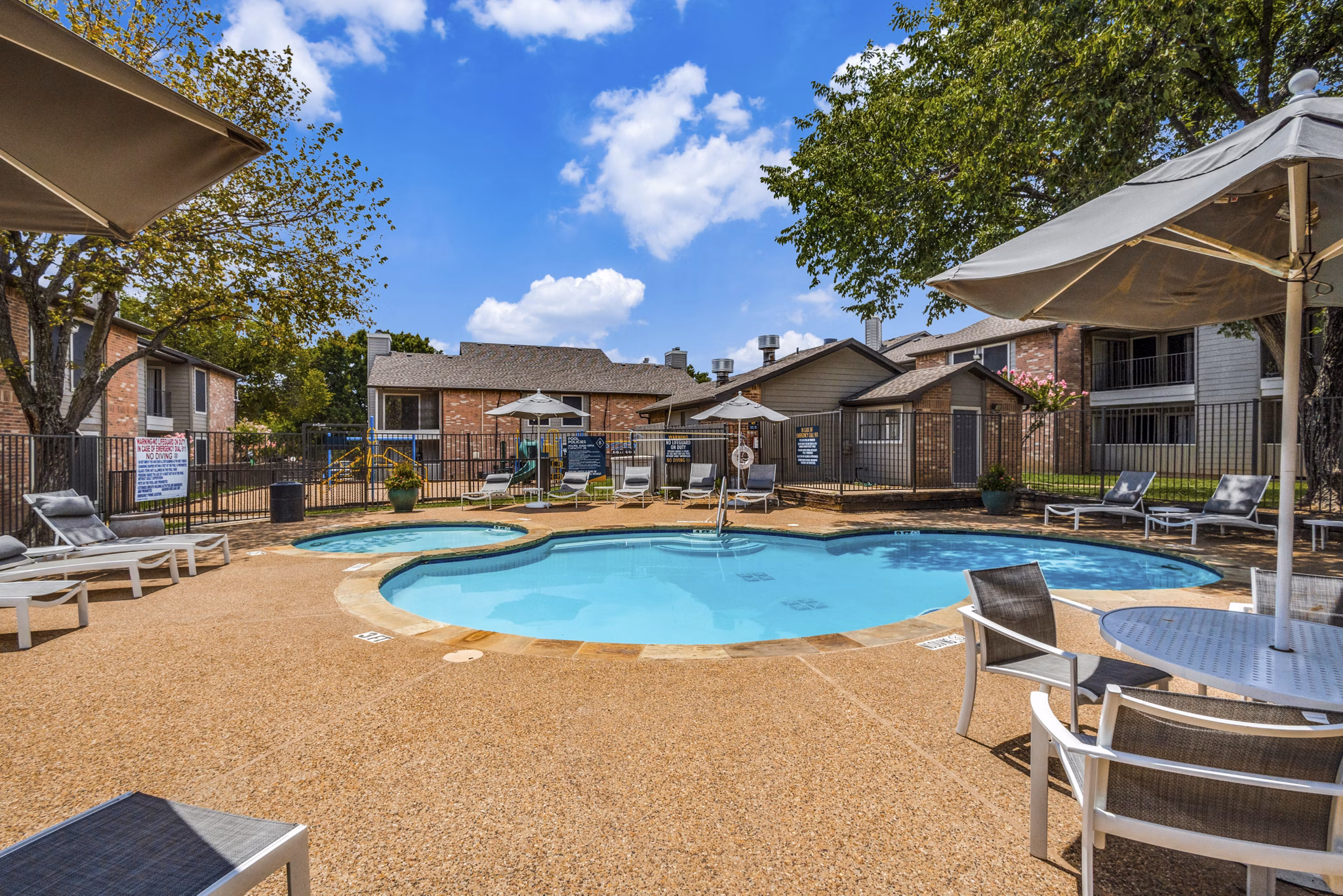 pool at Barrow Apartments