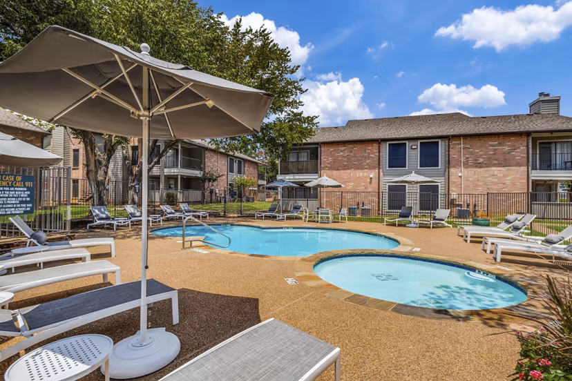 pool at Barrow Apartments