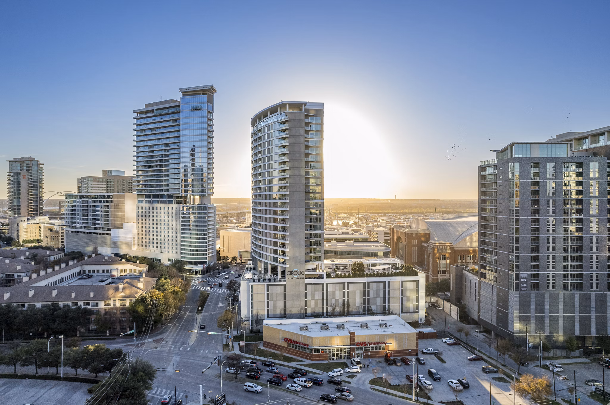 building/exterior at Cirque Residences Apartments