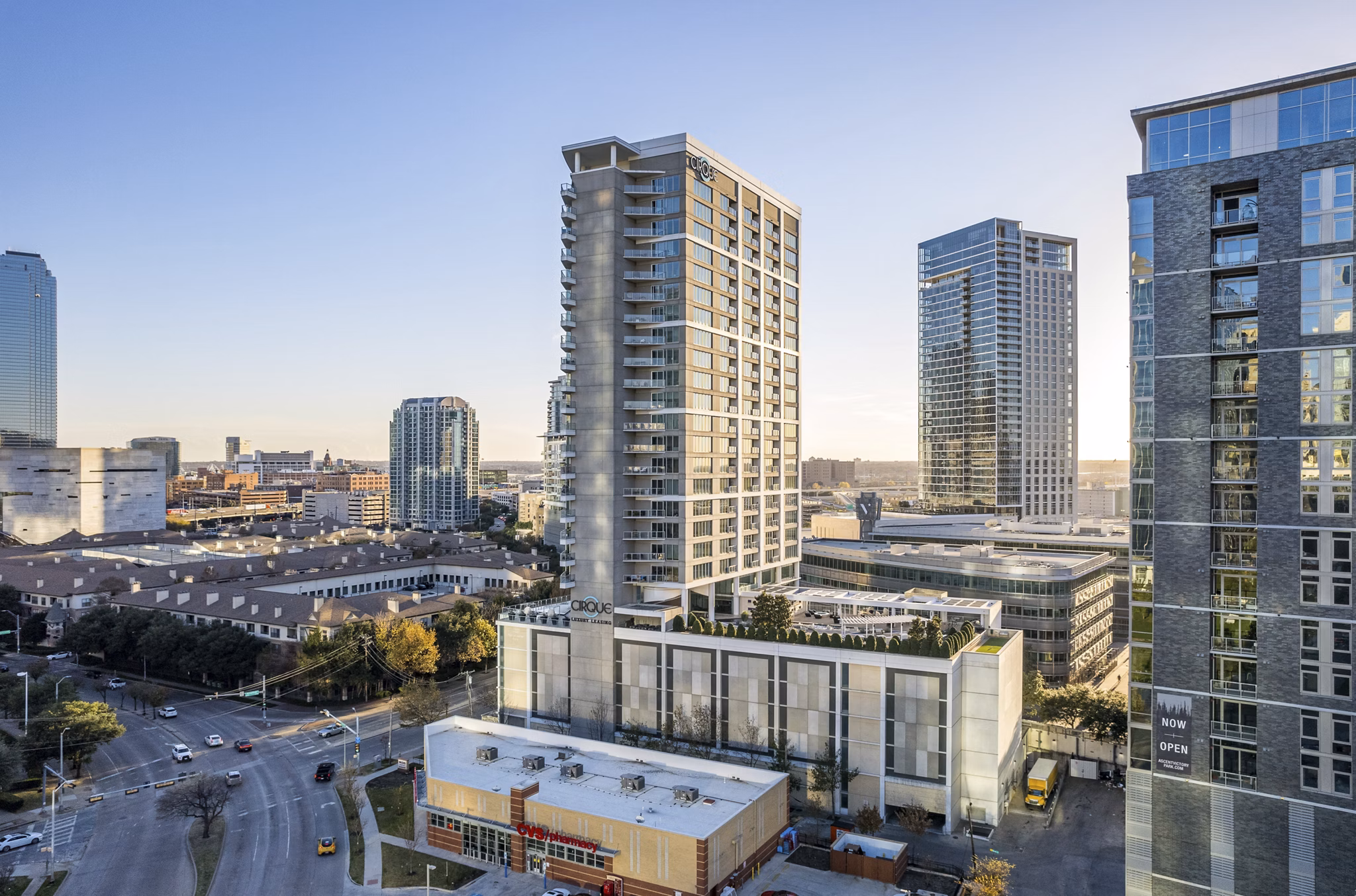 building/exterior at Cirque Residences Apartments