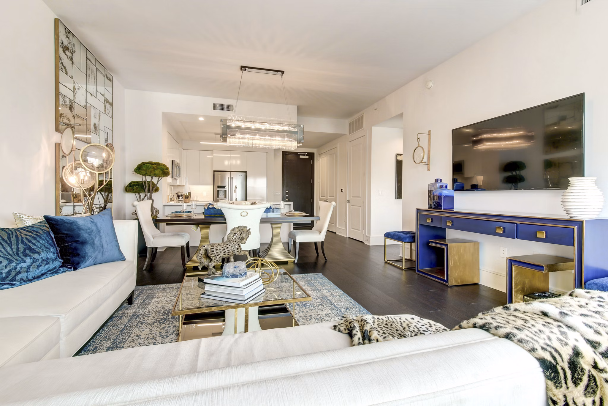 living room at Cirque Residences Apartments