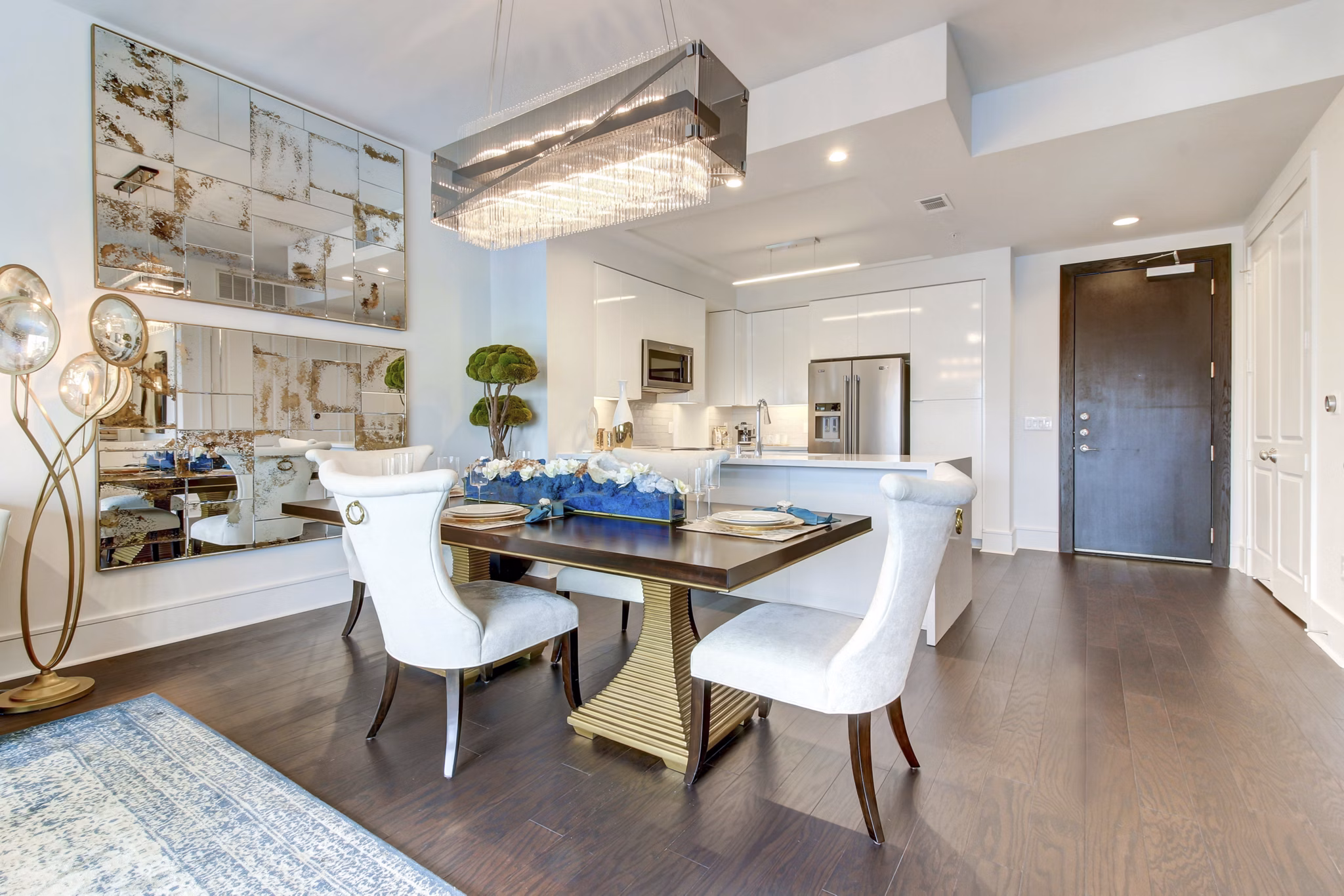 living room at Cirque Residences Apartments