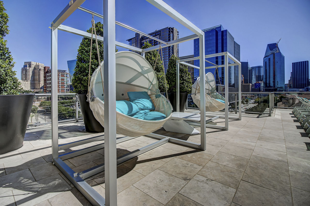 Roof deck at Cirque Residences (2 of 3)