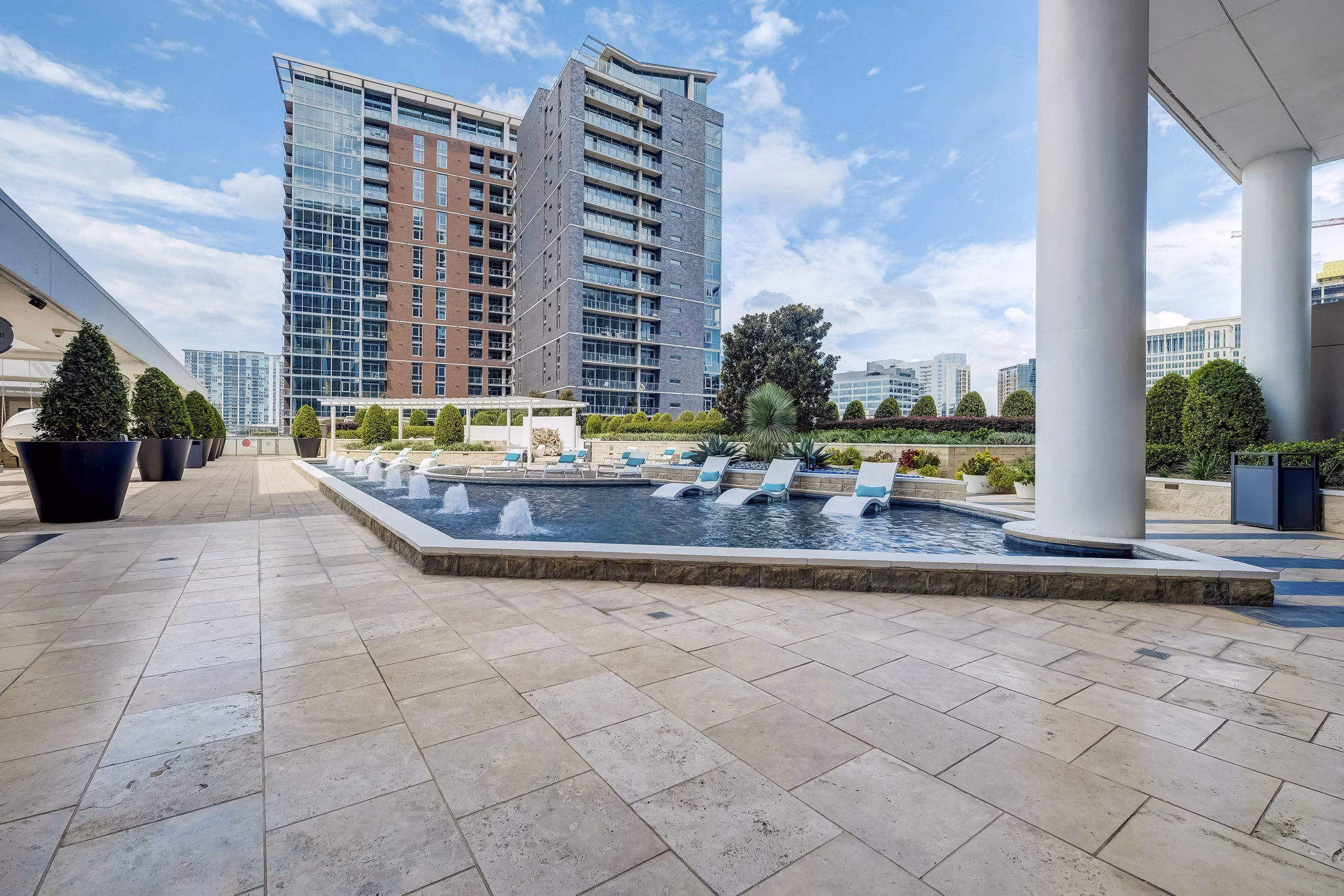 pool at Cirque Residences Apartments