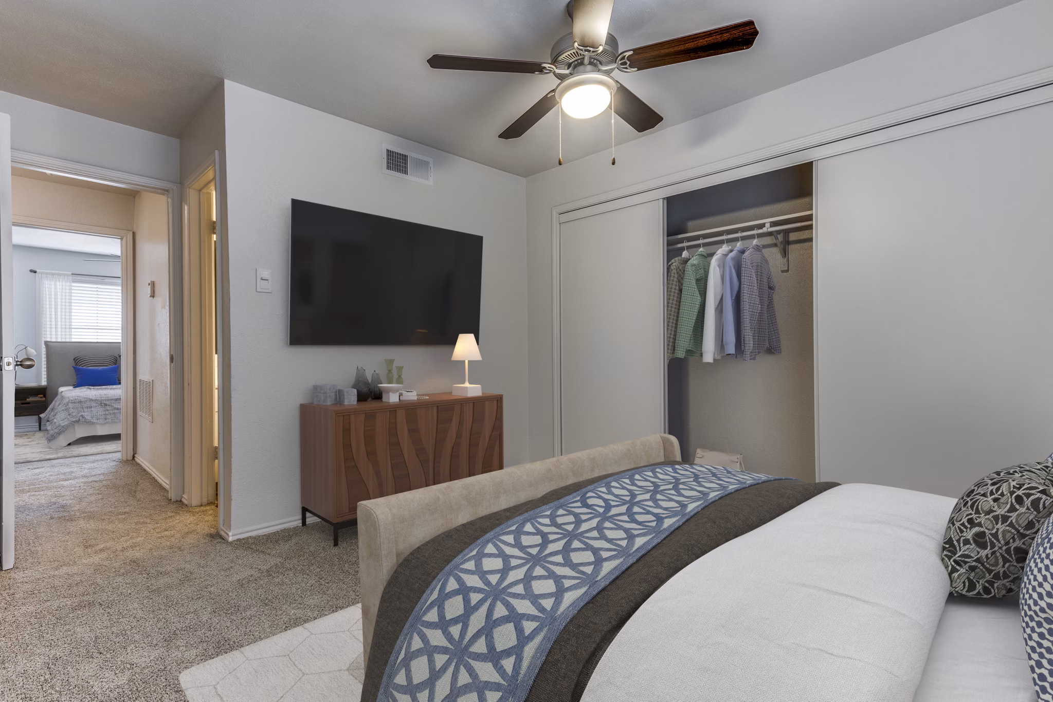 bedroom at Lake Colony Apartments