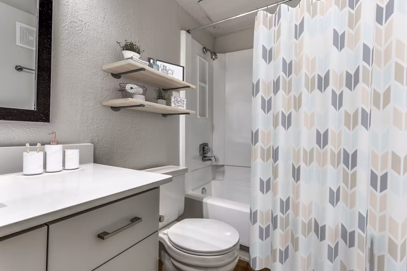 bathroom at Lake Colony Apartments
