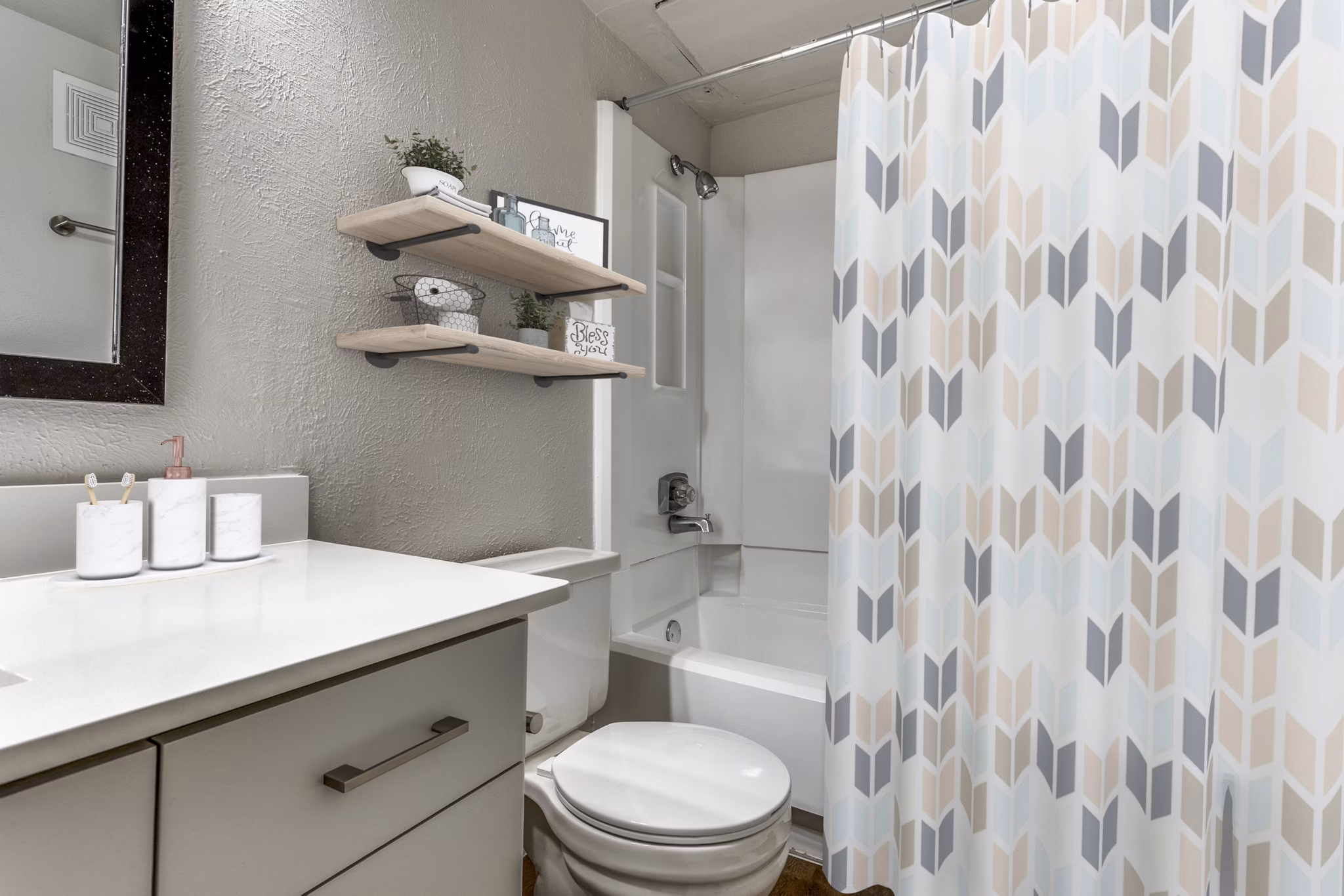 bathroom at Lake Colony Apartments