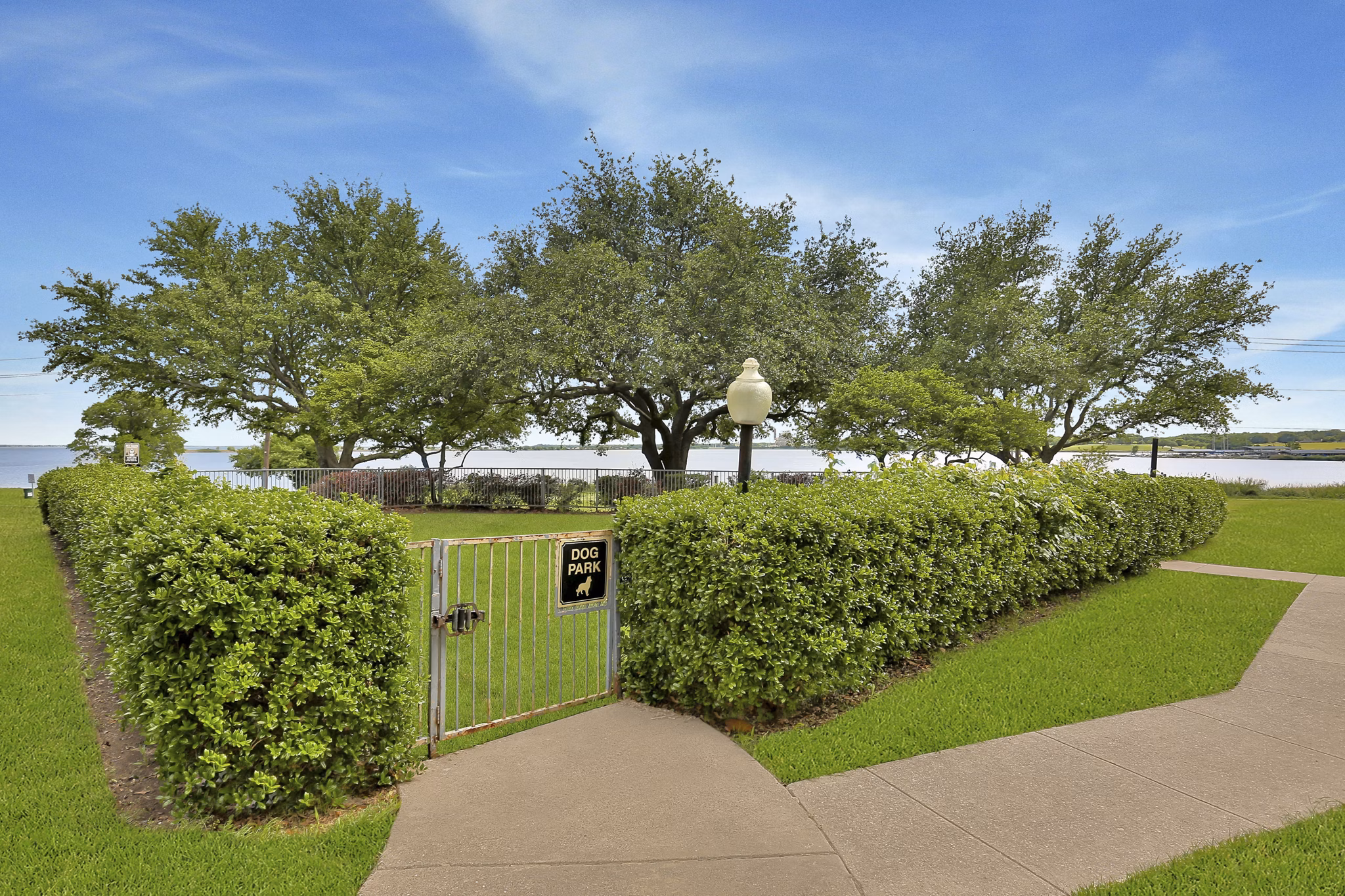 dog park at Lake Colony Apartments