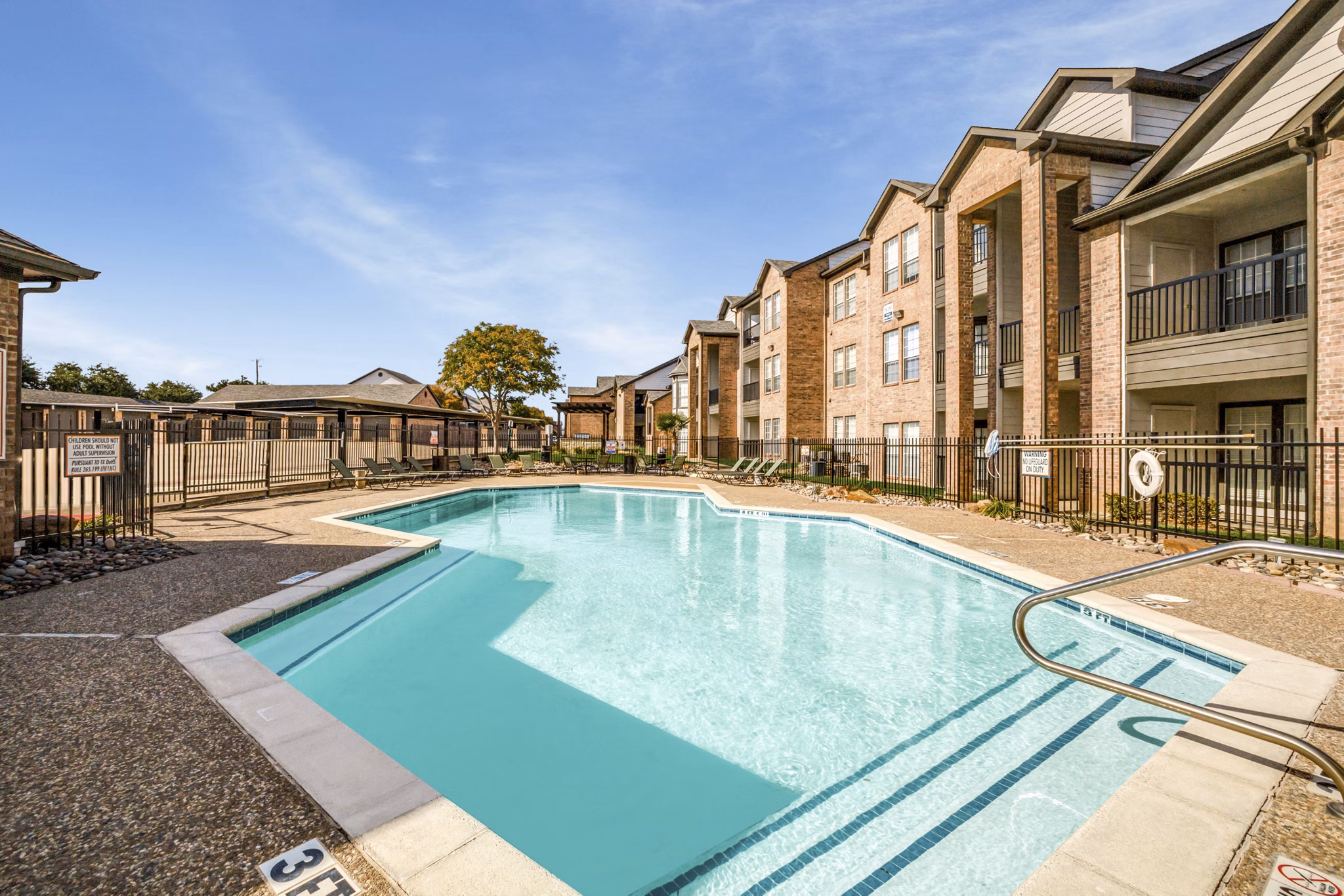 pool at Mission Fairways Apartments