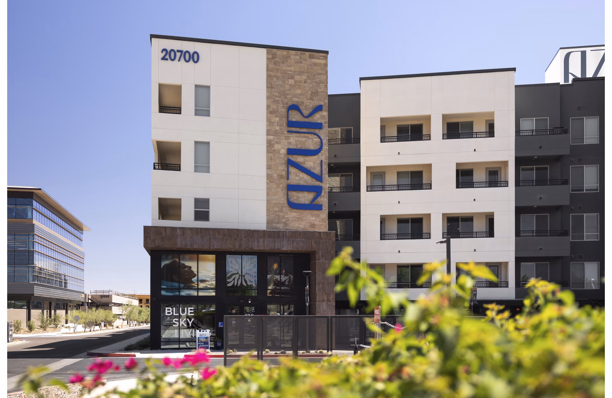 exterior at Azur Apartments 