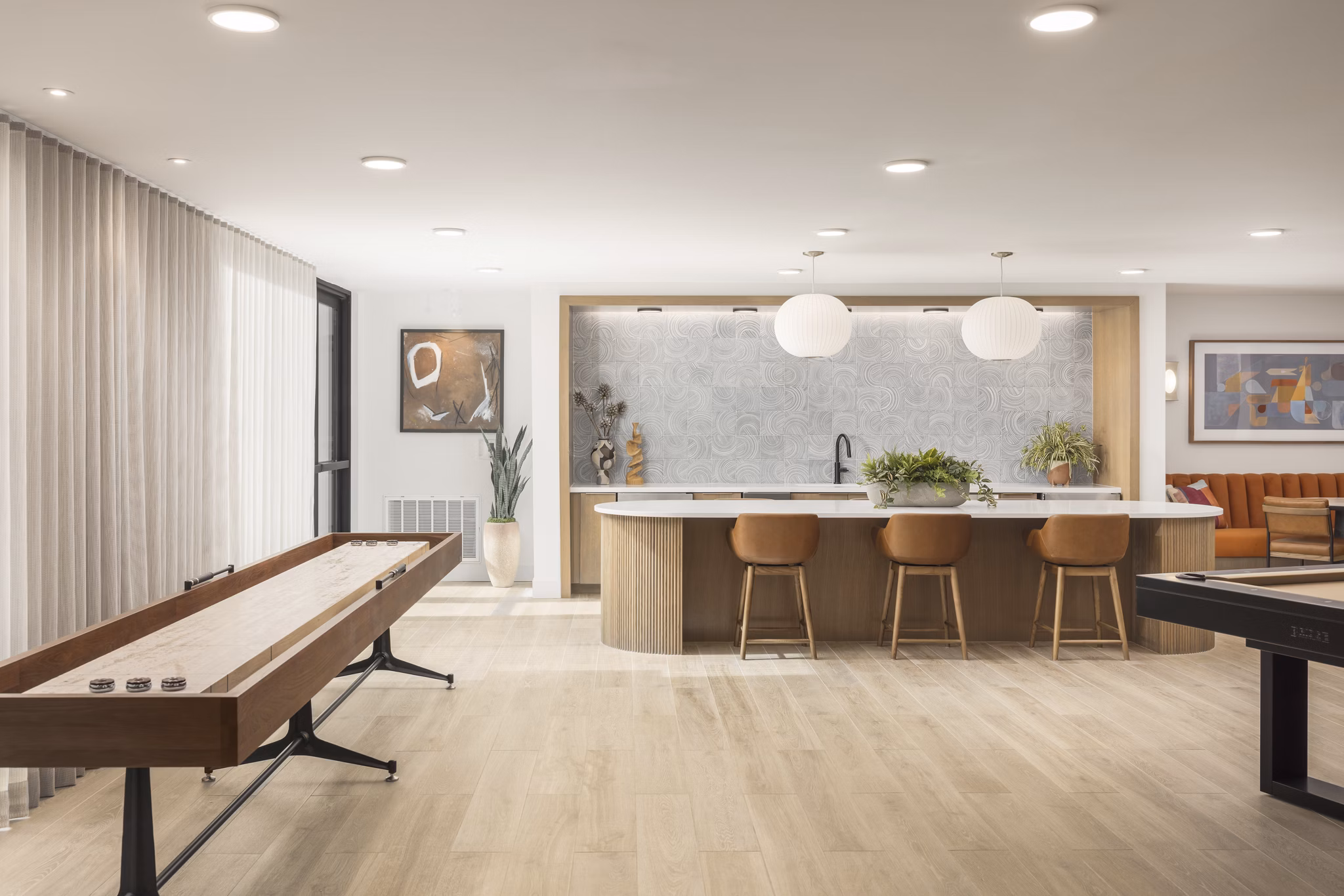 clubhouse at Azur Apartments