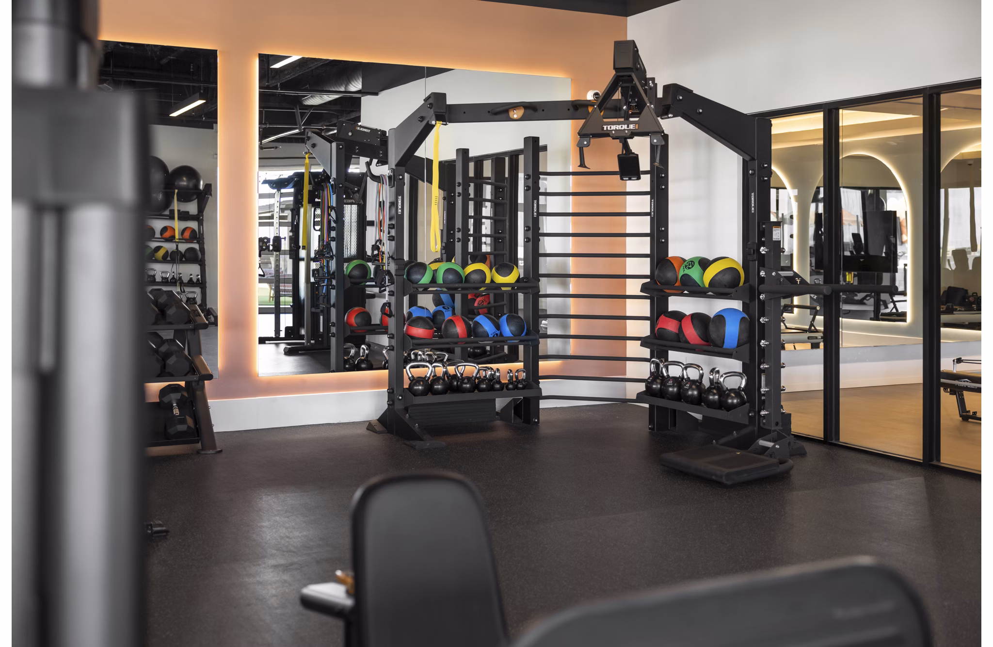 fitness center at Azur Apartments 