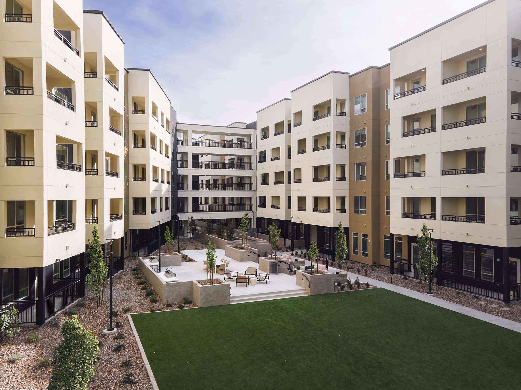 patio at Azur Apartments