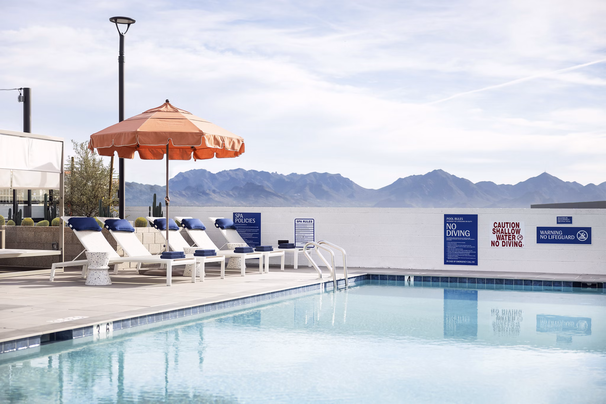 pool at Azur Apartments