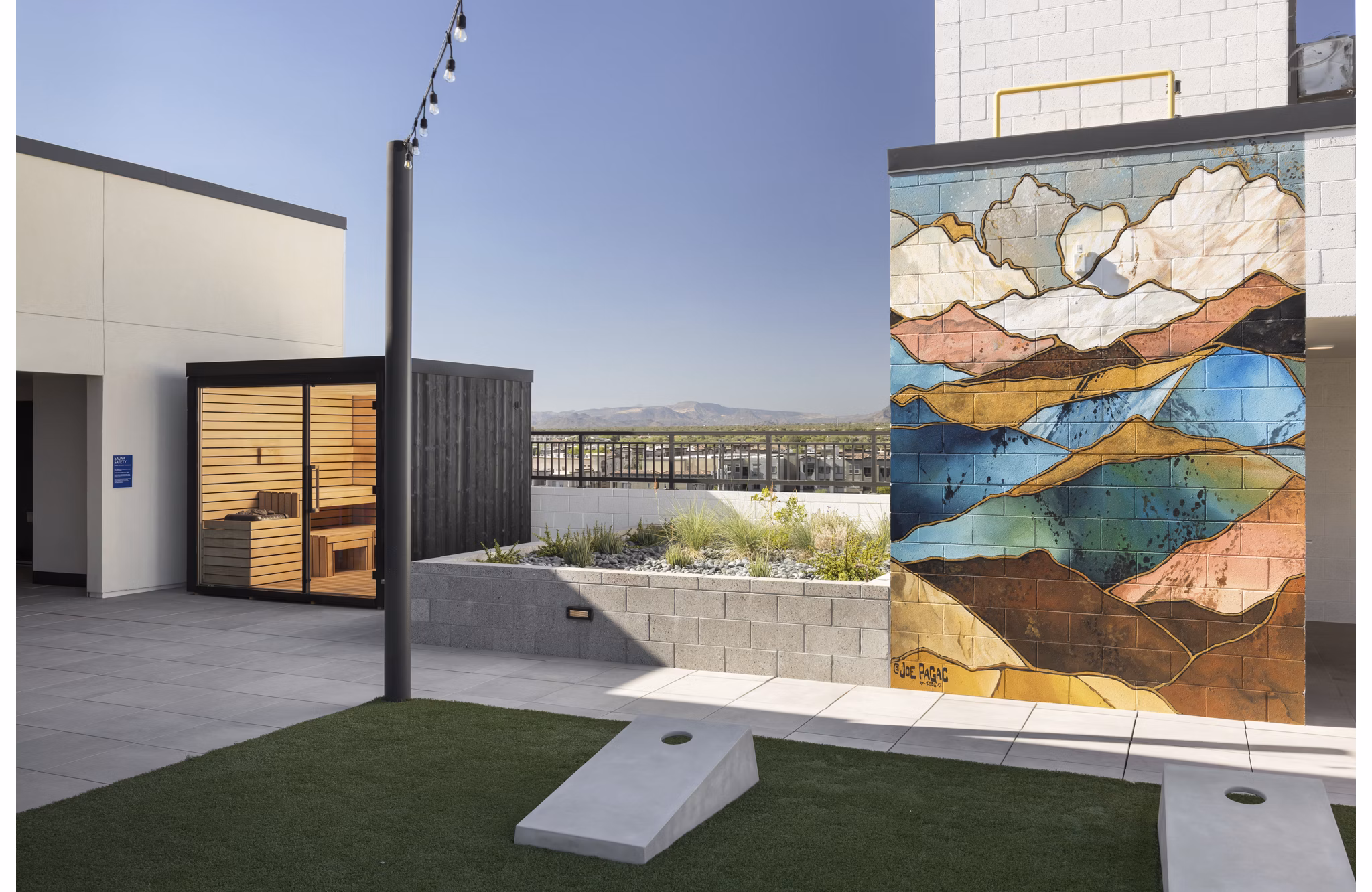 dog park at Azur Apartments 