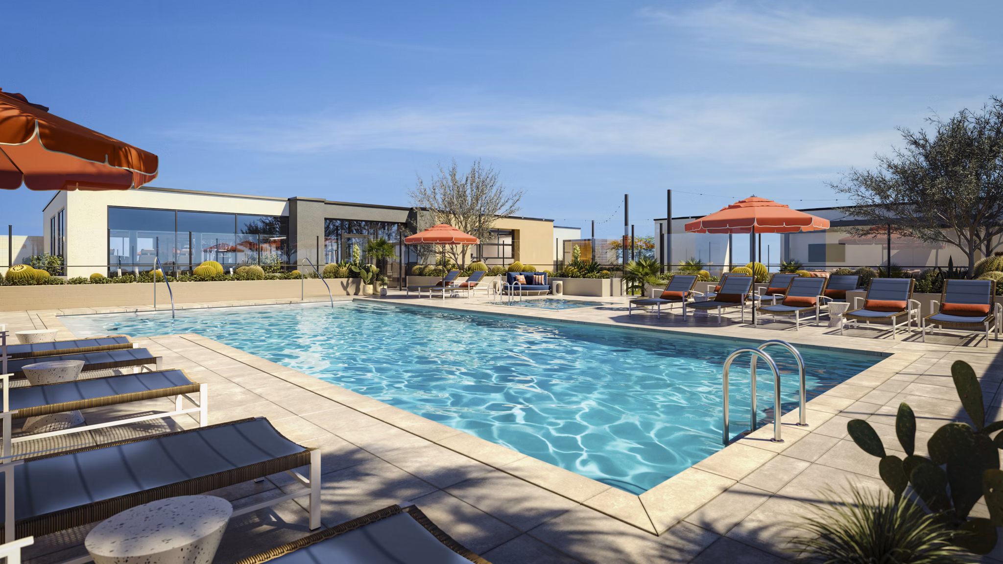 rendering at Azur Apartments