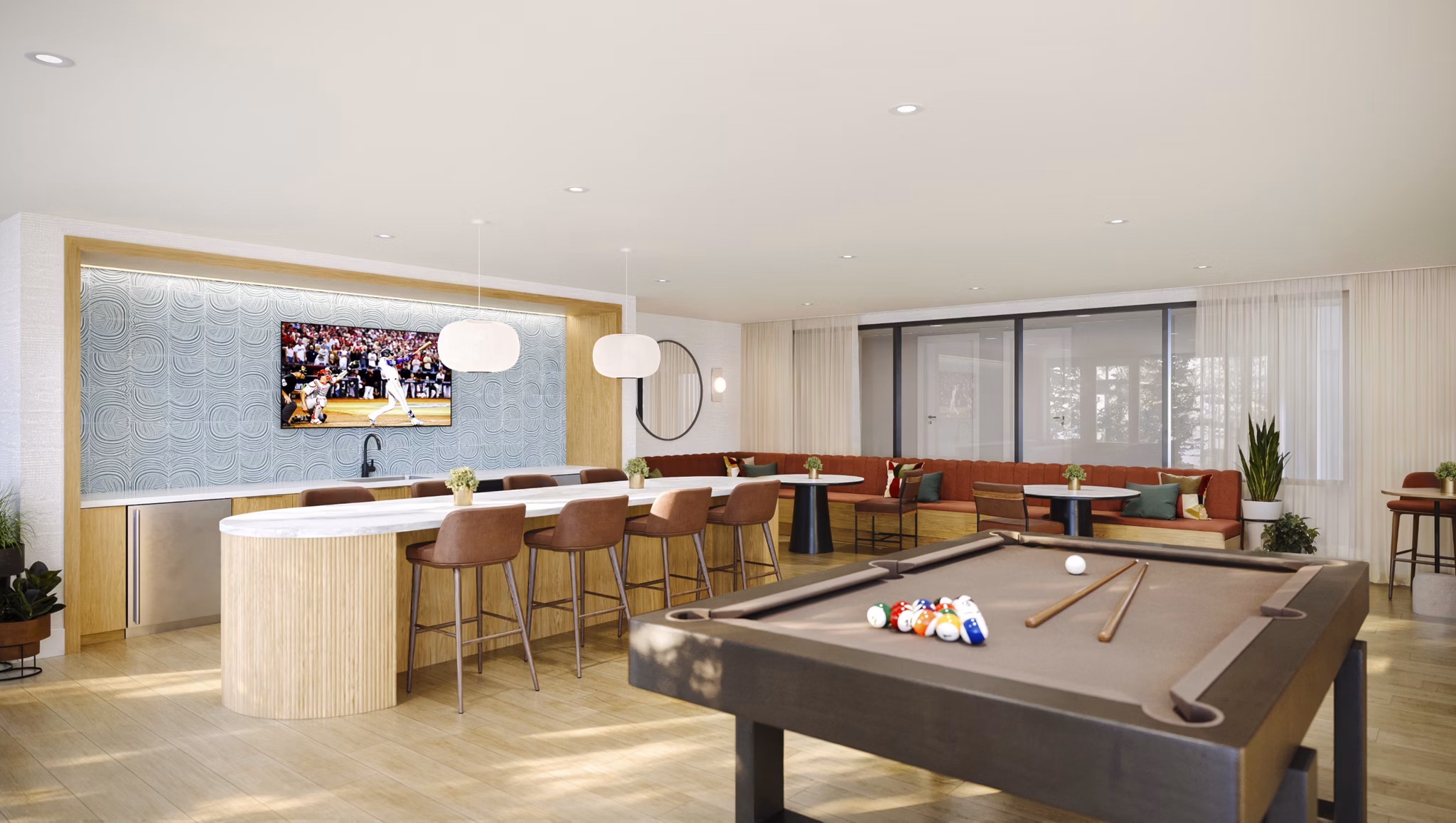 rendering at Azur Apartments