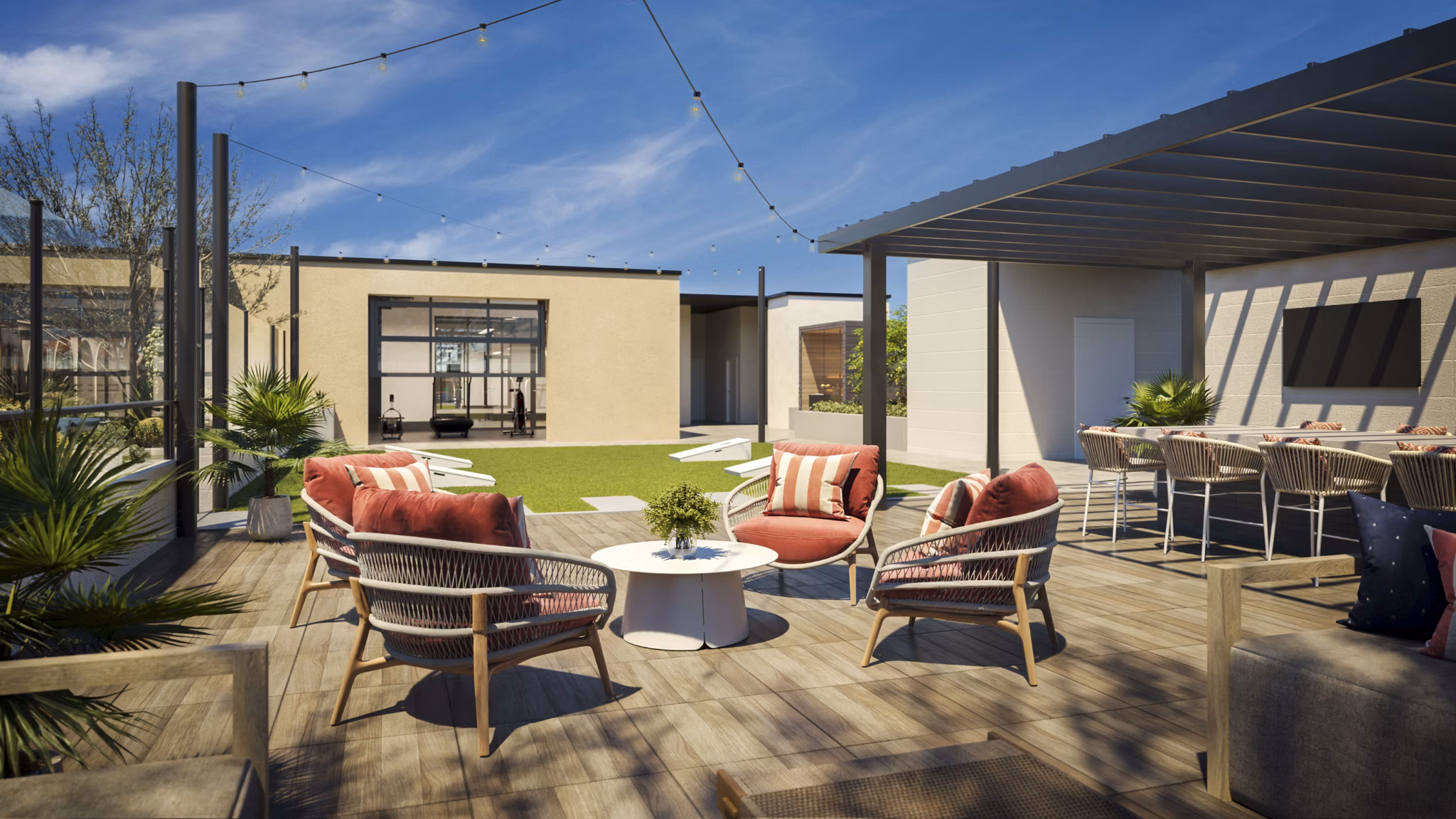 rendering at Azur Apartments