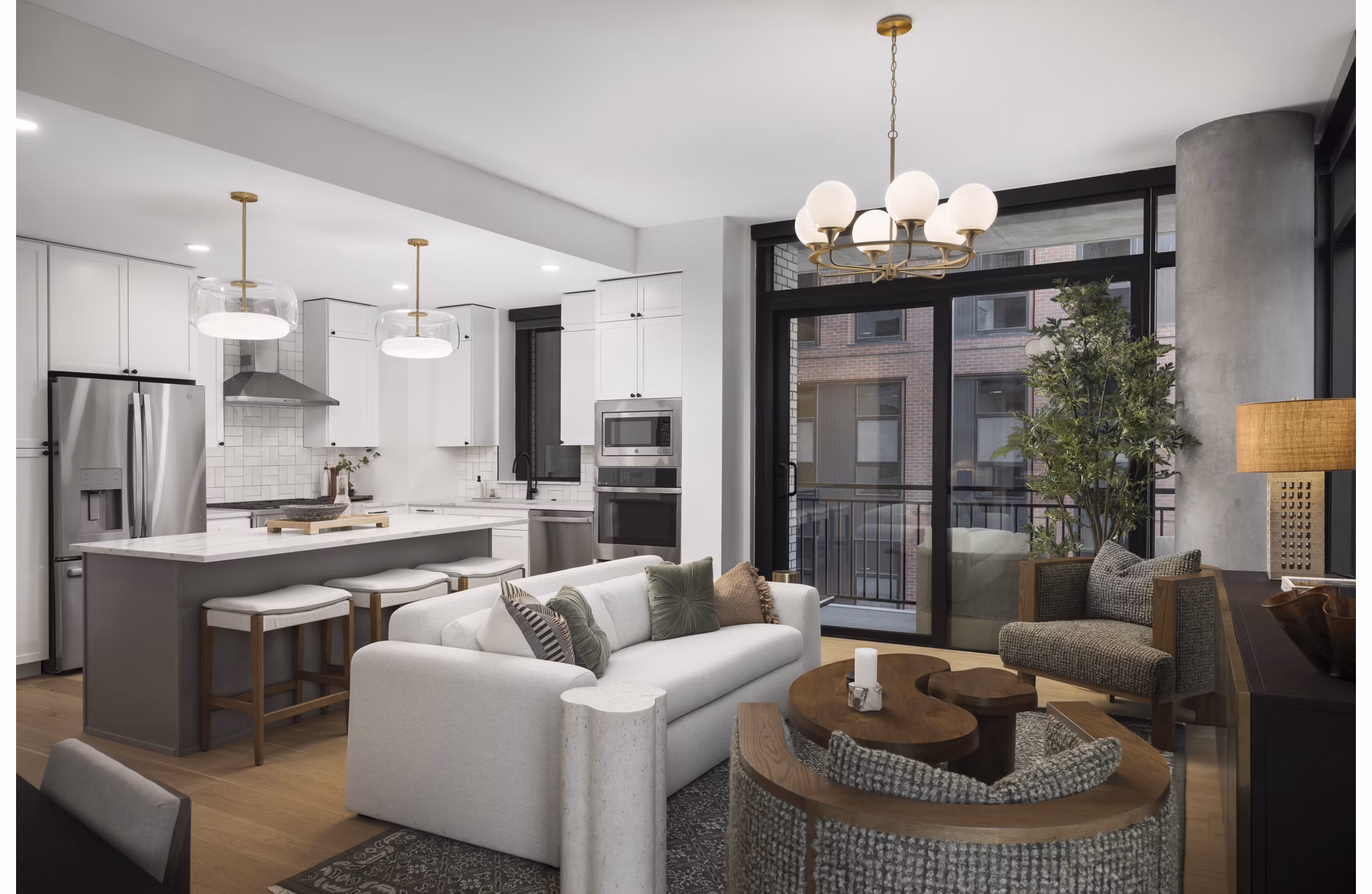 rendering at The Parson Apartments