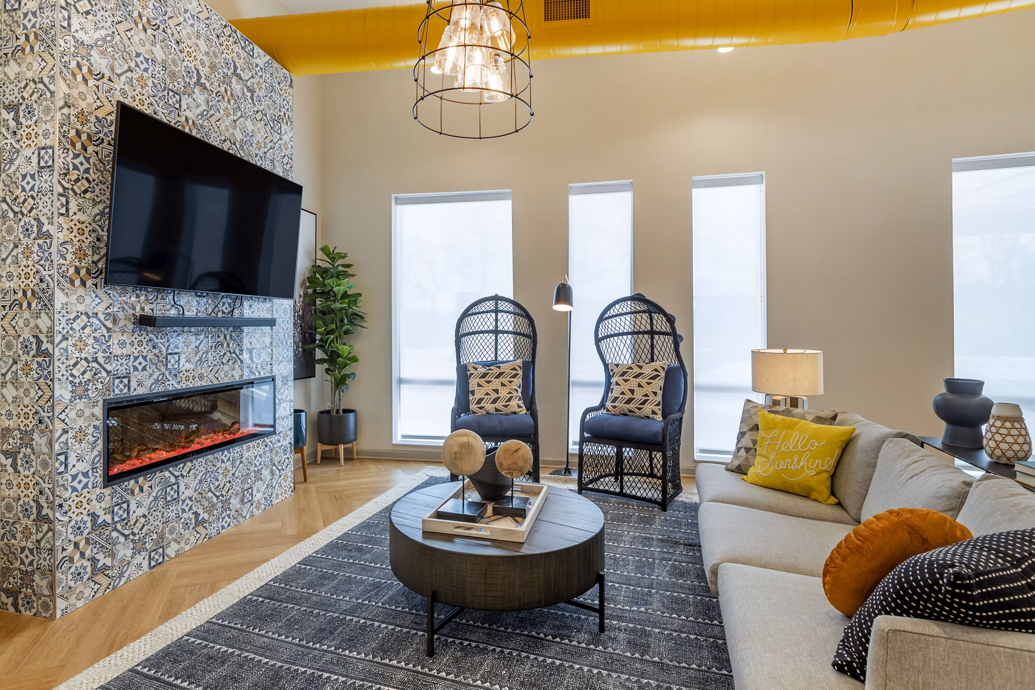 clubhouse at Aspire at West Campus Apartments