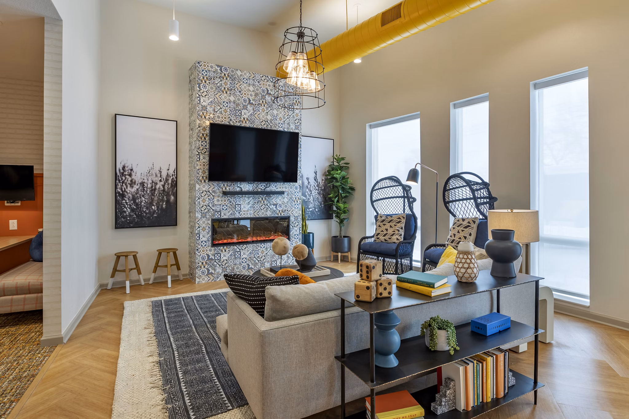 clubhouse at Aspire at West Campus Apartments