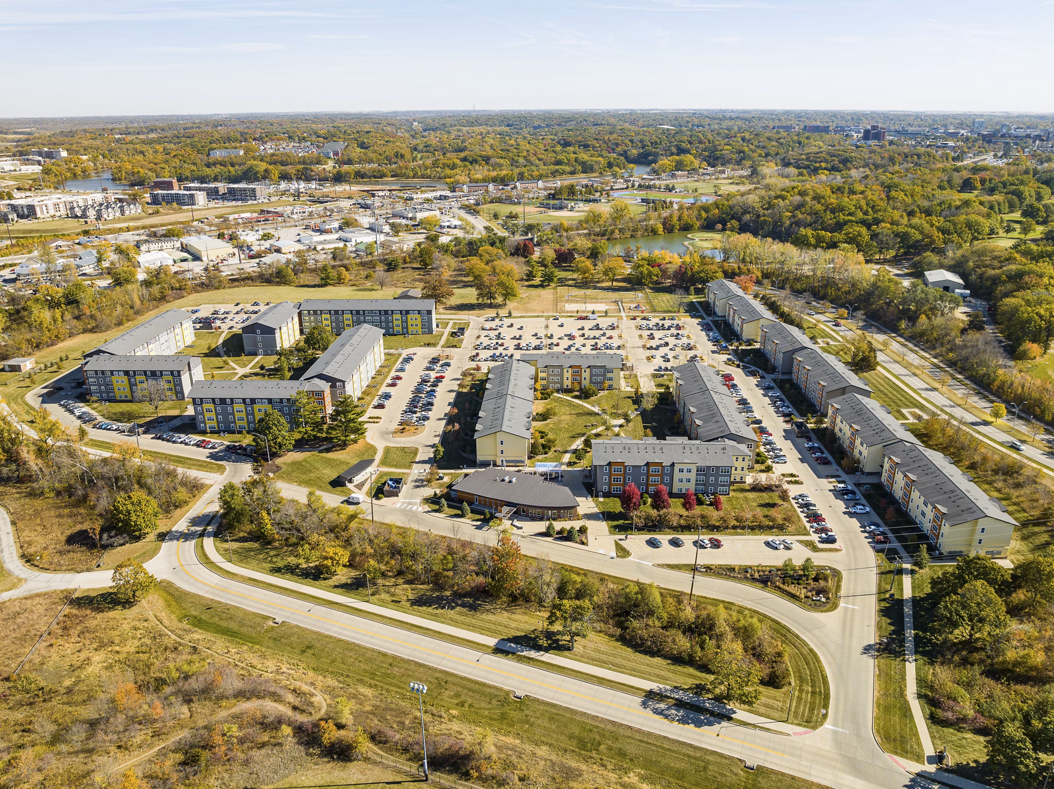 view at Aspire at West Campus Apartments