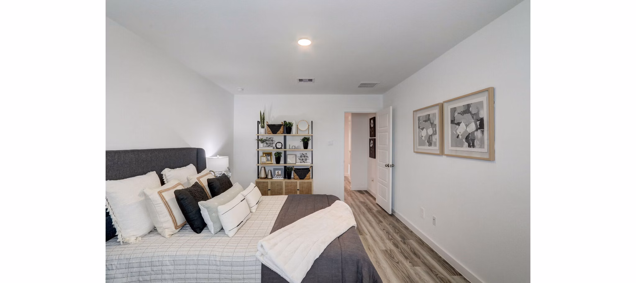bedroom at The Oaks at Grand West Apartments