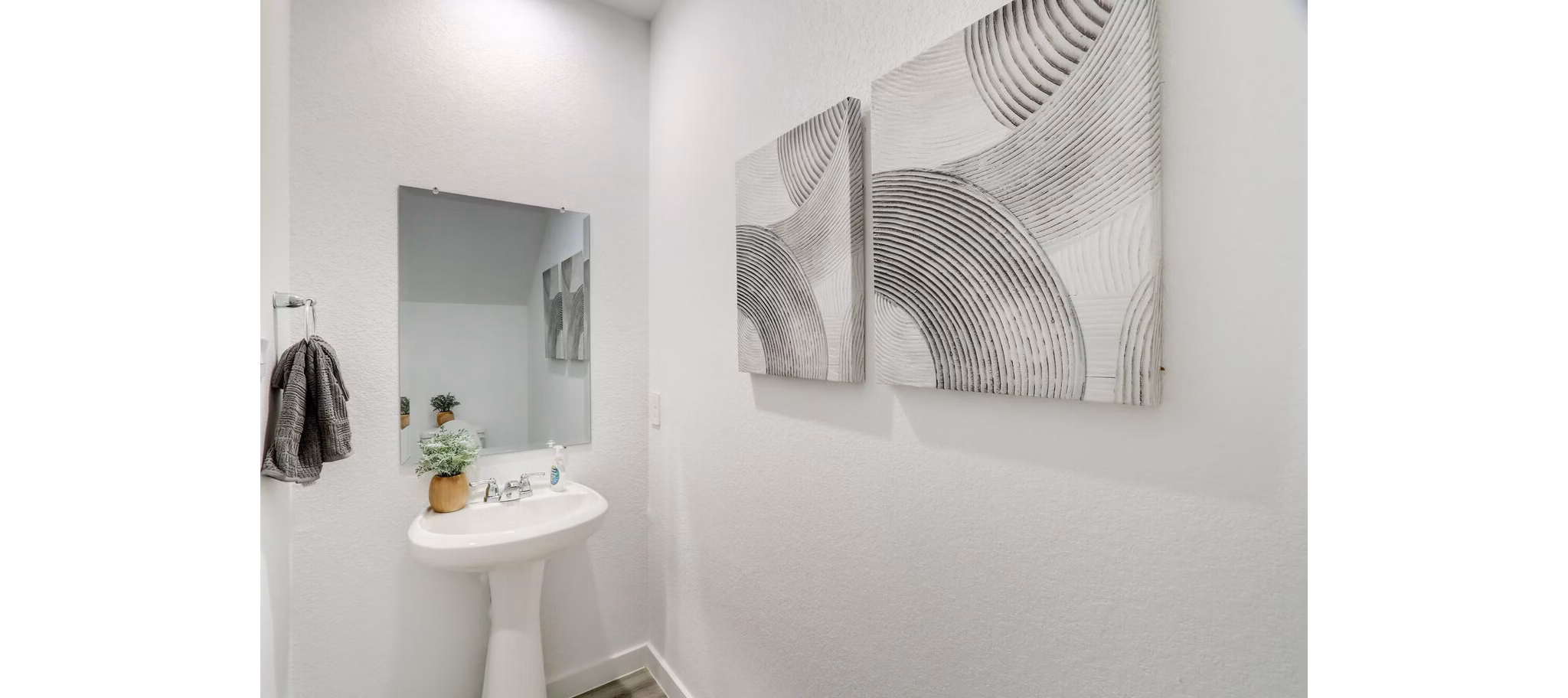 bathroom at The Oaks at Grand West Apartments