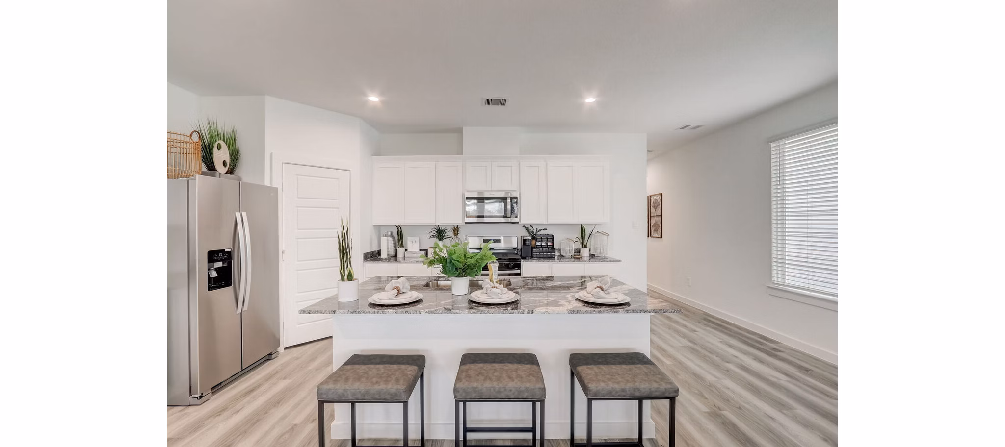 kitchen at The Oaks at Grand West Apartment Homes