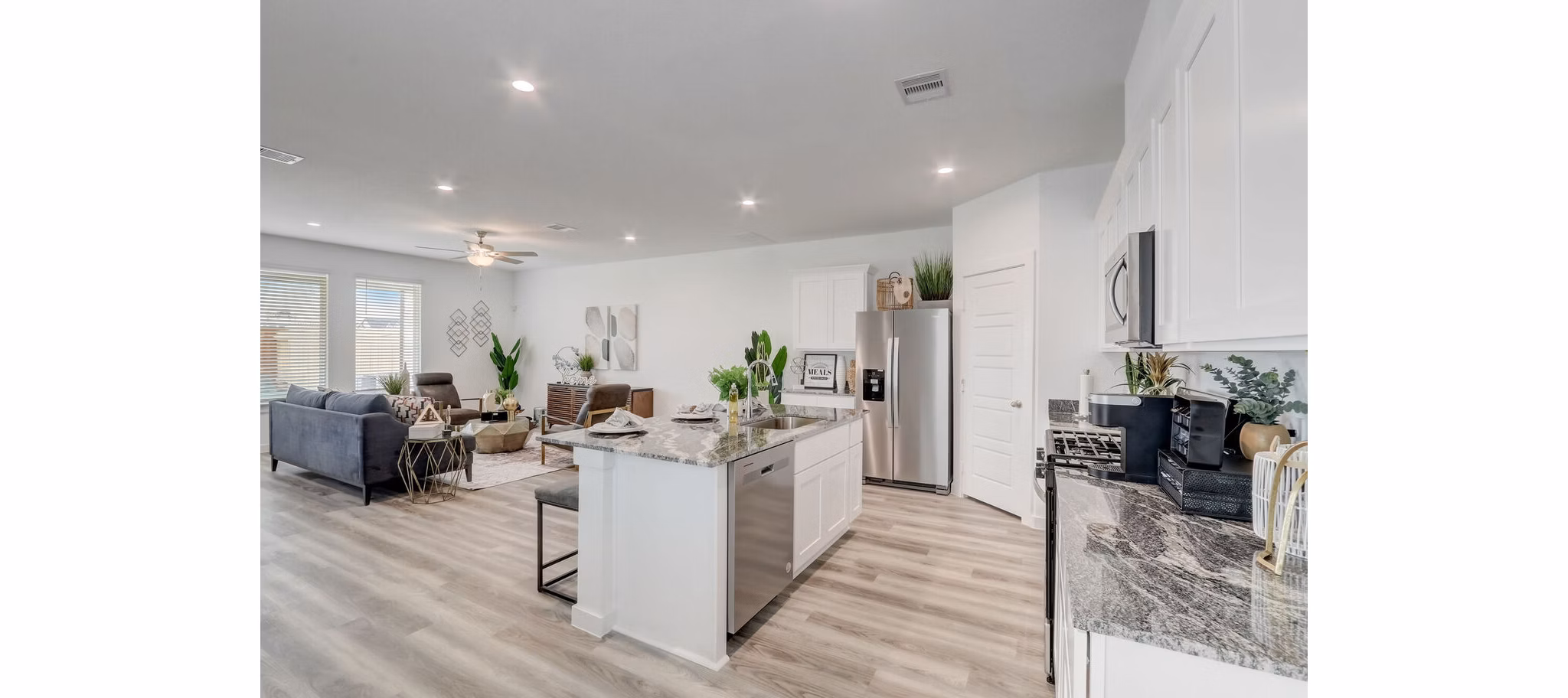 kitchen at The Oaks at Grand West Apartment Homes