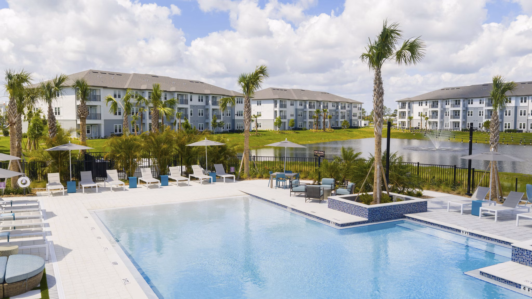 Pool at Selene Tomoka Village Apartments