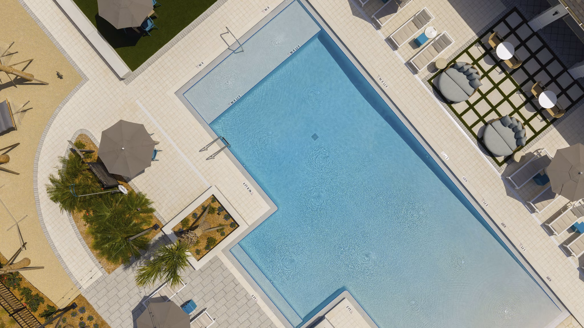 Pool at Selene Tomoka Village Apartments