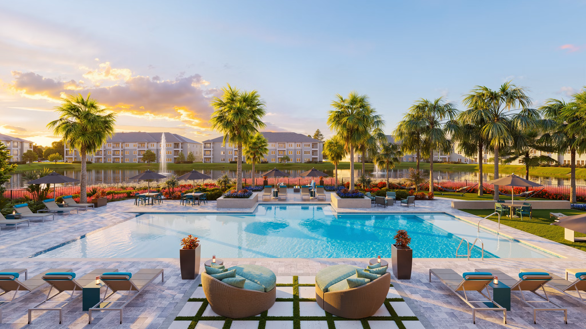 rendering at Selene Tomoka Village Apartments