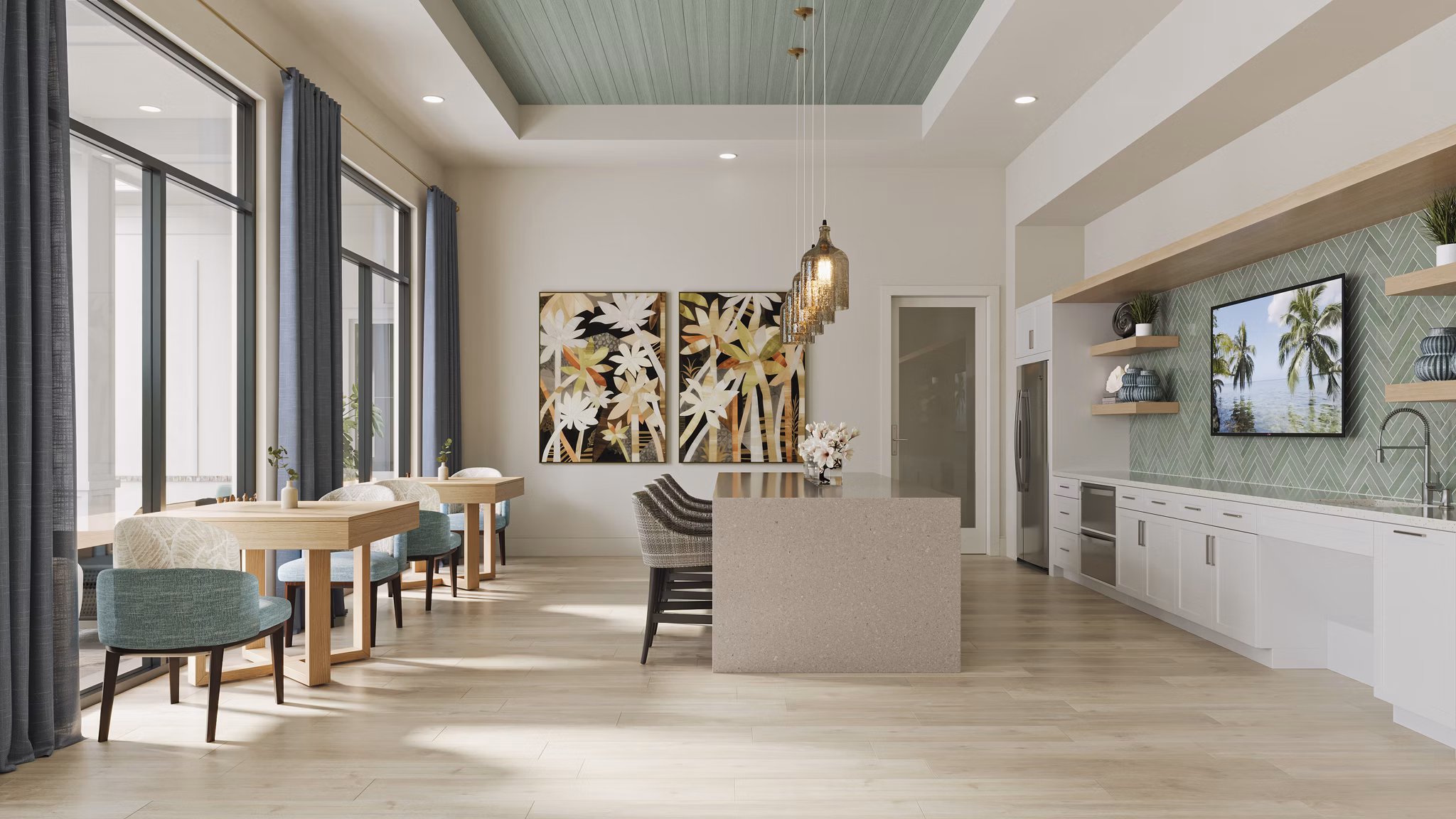 rendering at Selene Tomoka Village Apartments
