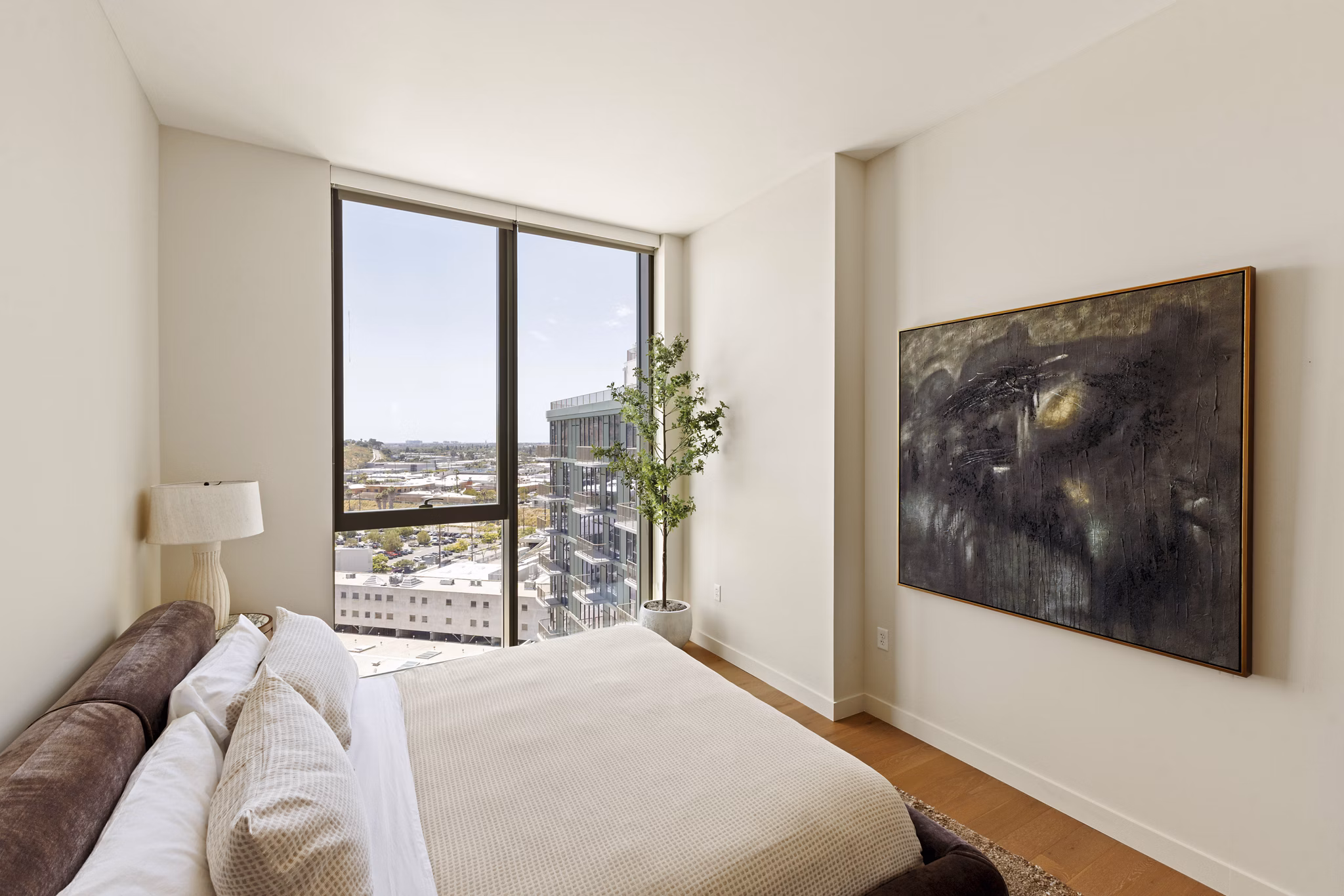 bedroom at Habitat Residences Apartments