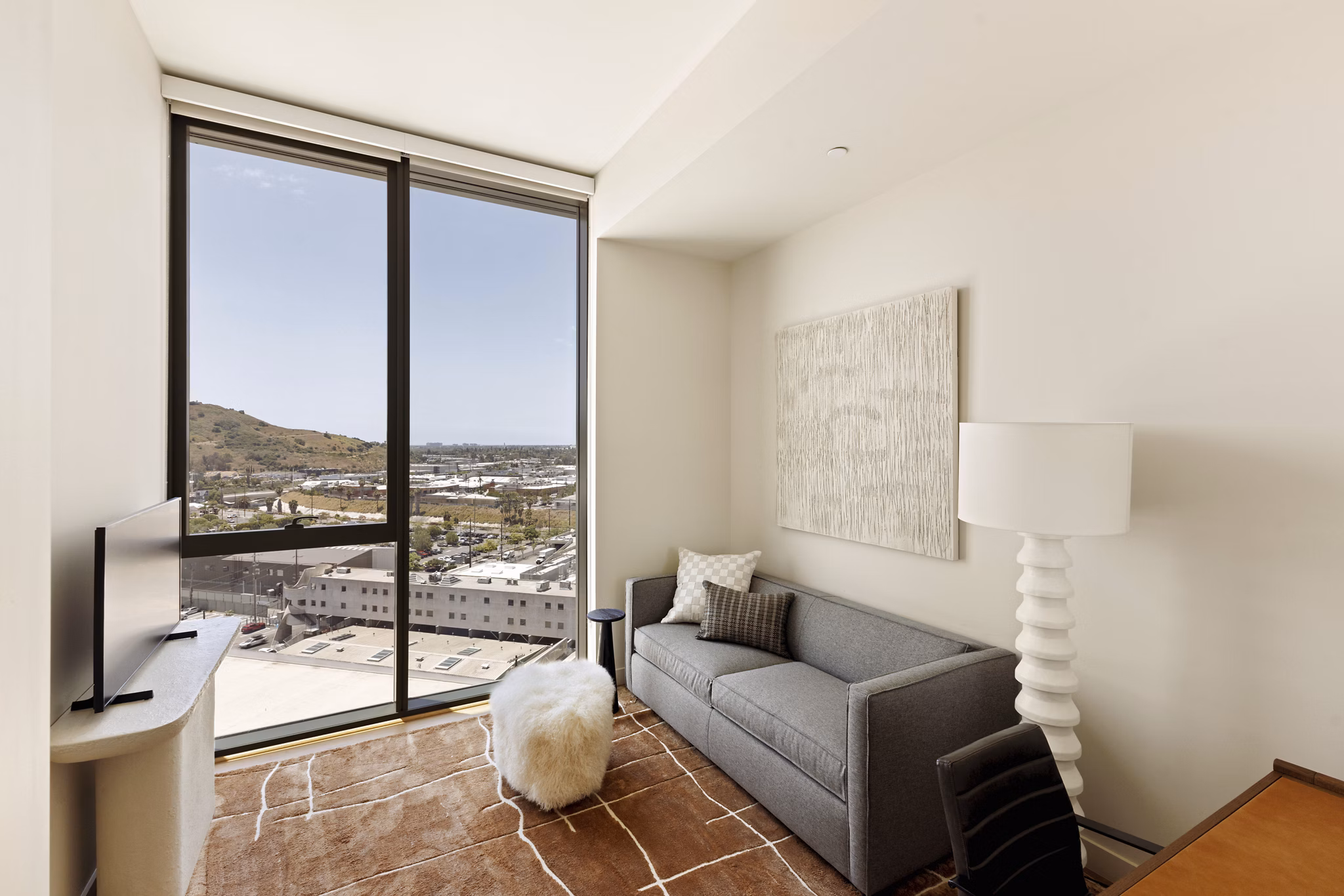 living room at Habitat Residences Apartments