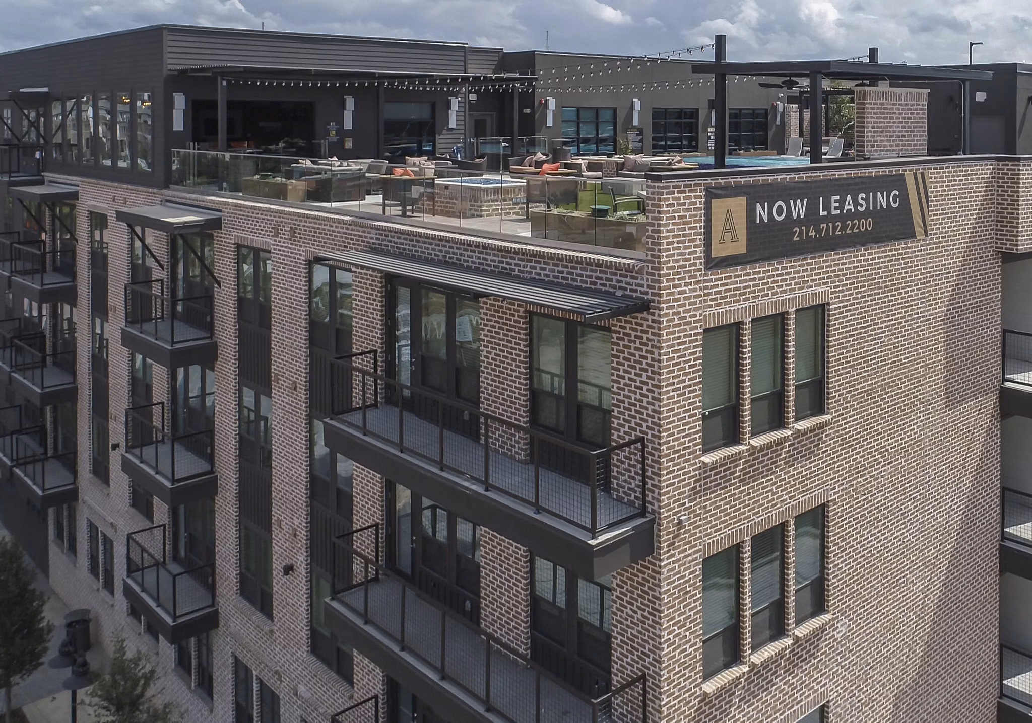 building/exterior at Amelia at Farmers Market Apartments