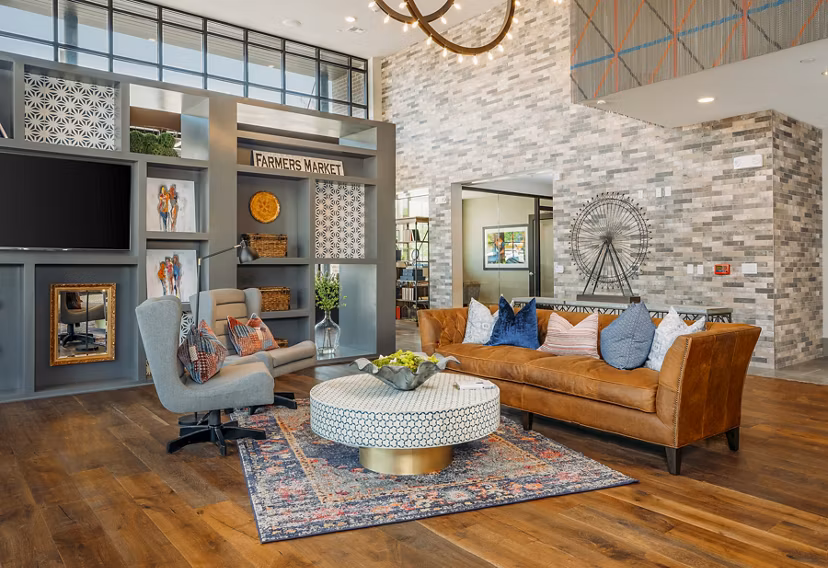 clubhouse at Amelia at Farmers Market Apartments