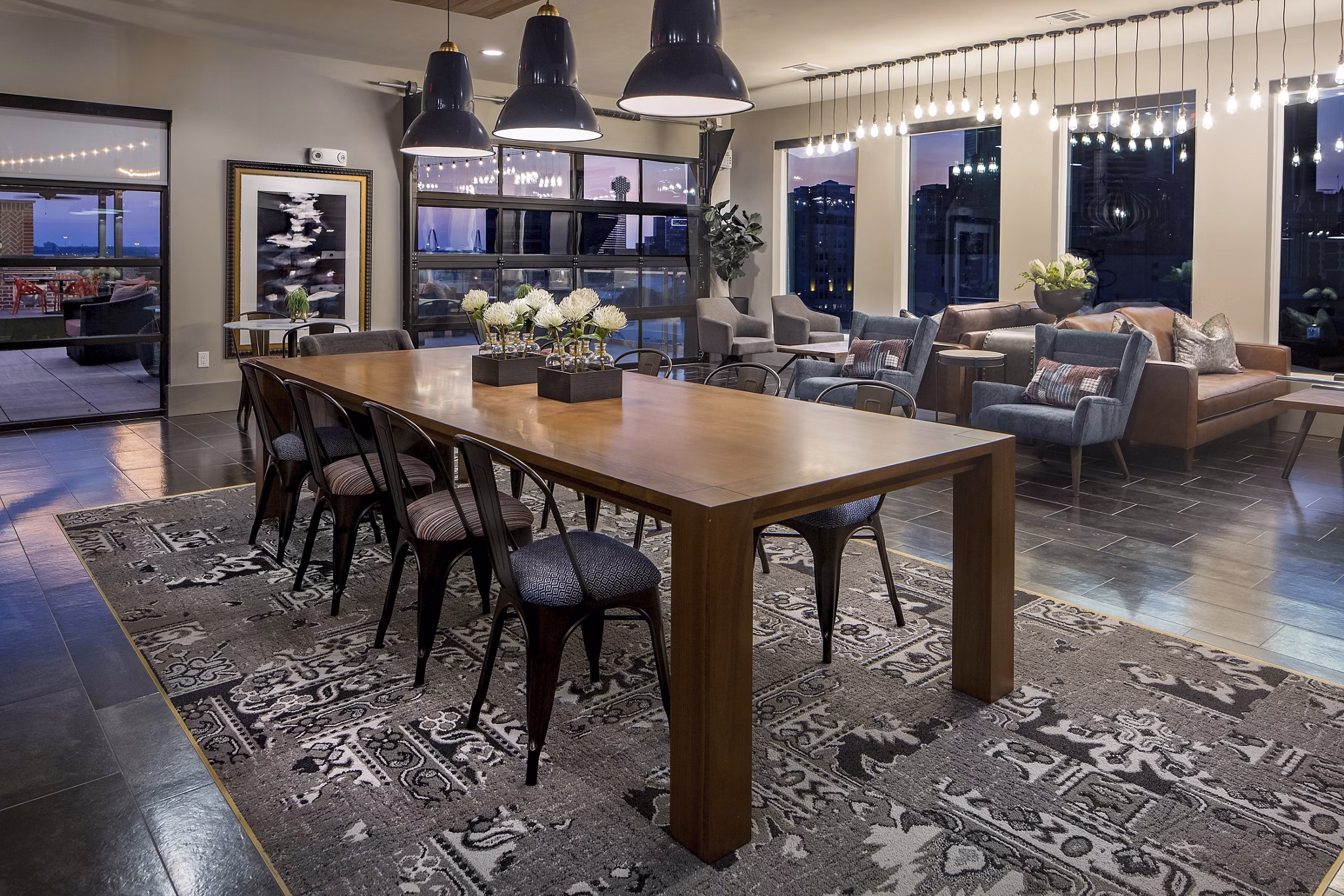 clubhouse at Amelia at Farmers Market Apartments