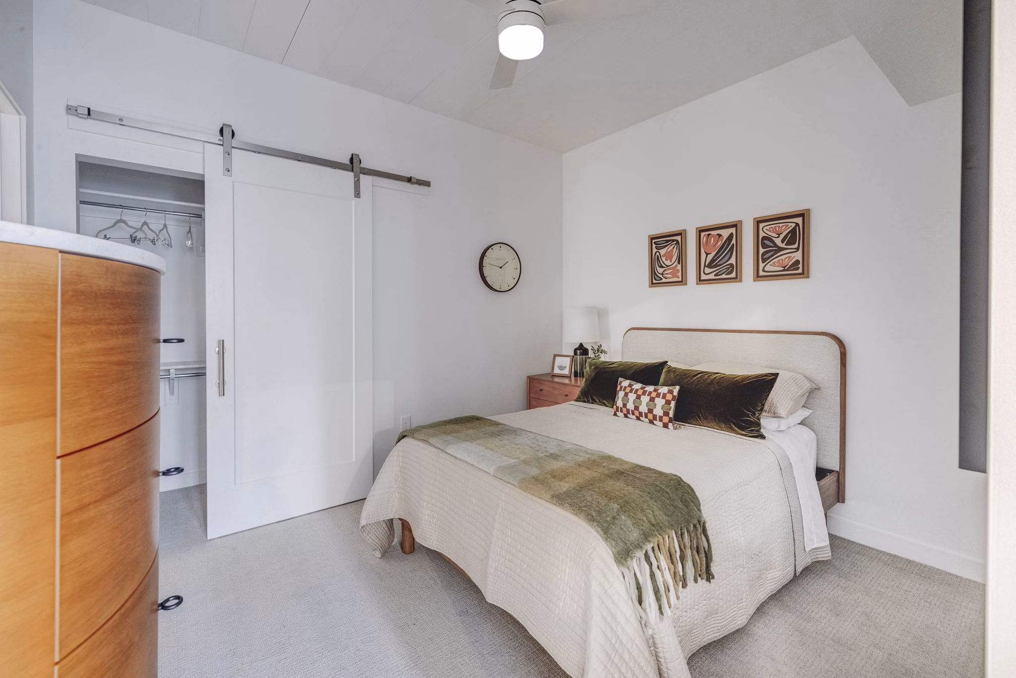 bedroom at The Source on South Temple Apartments