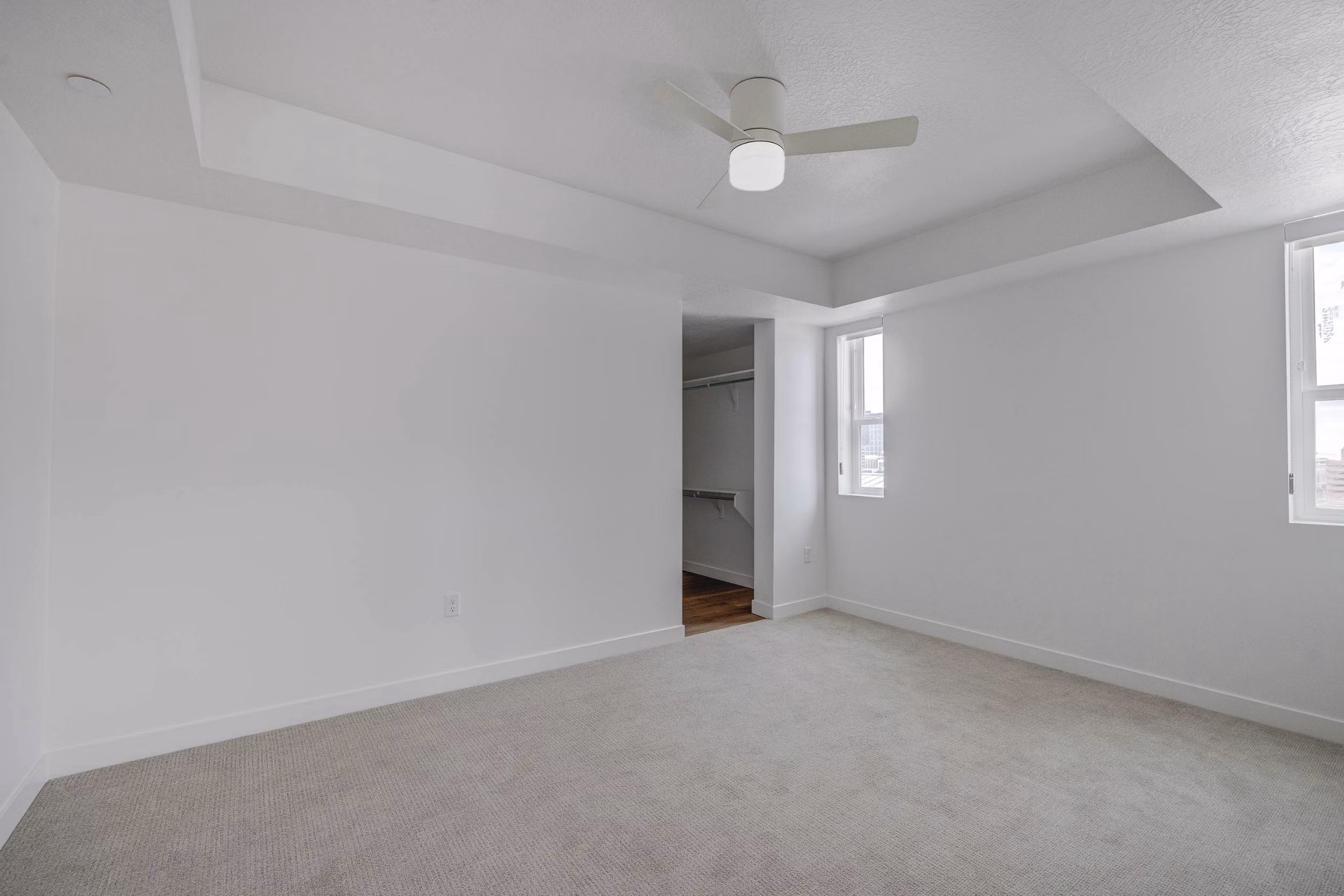 bedroom at The Source on South Temple Apartments
