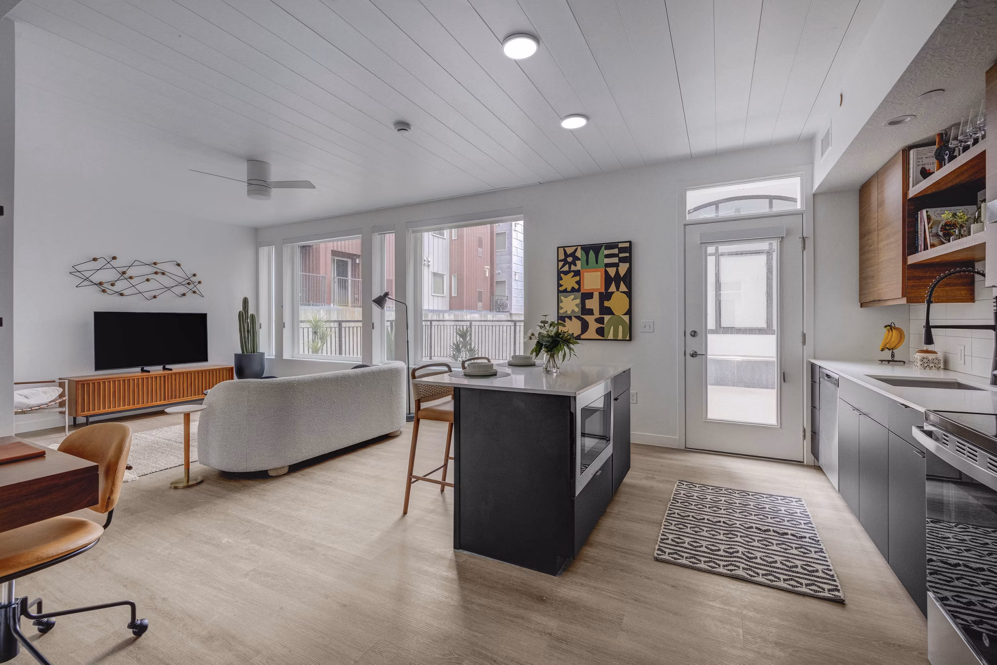 kitchen at The Source on South Temple Apartments