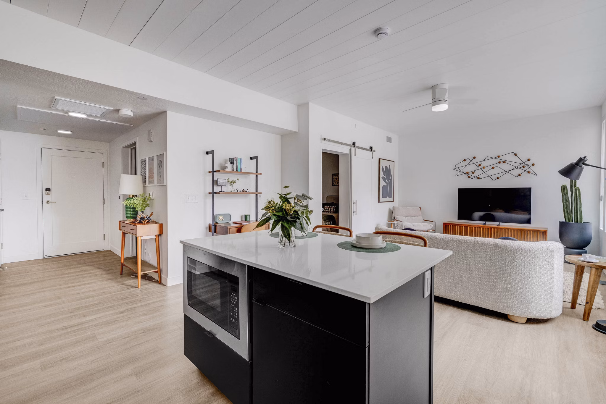 kitchen at The Source on South Temple Apartments