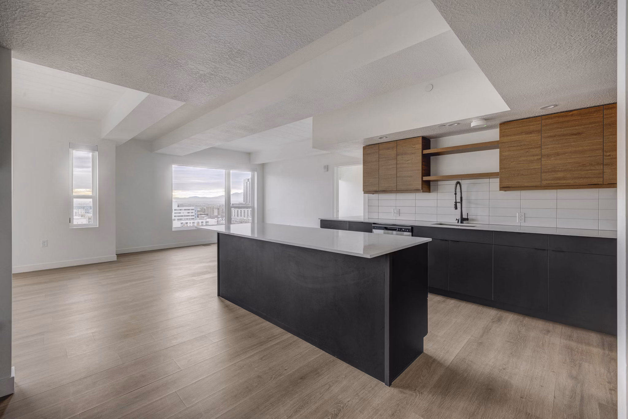 kitchen at The Source on South Temple Apartments
