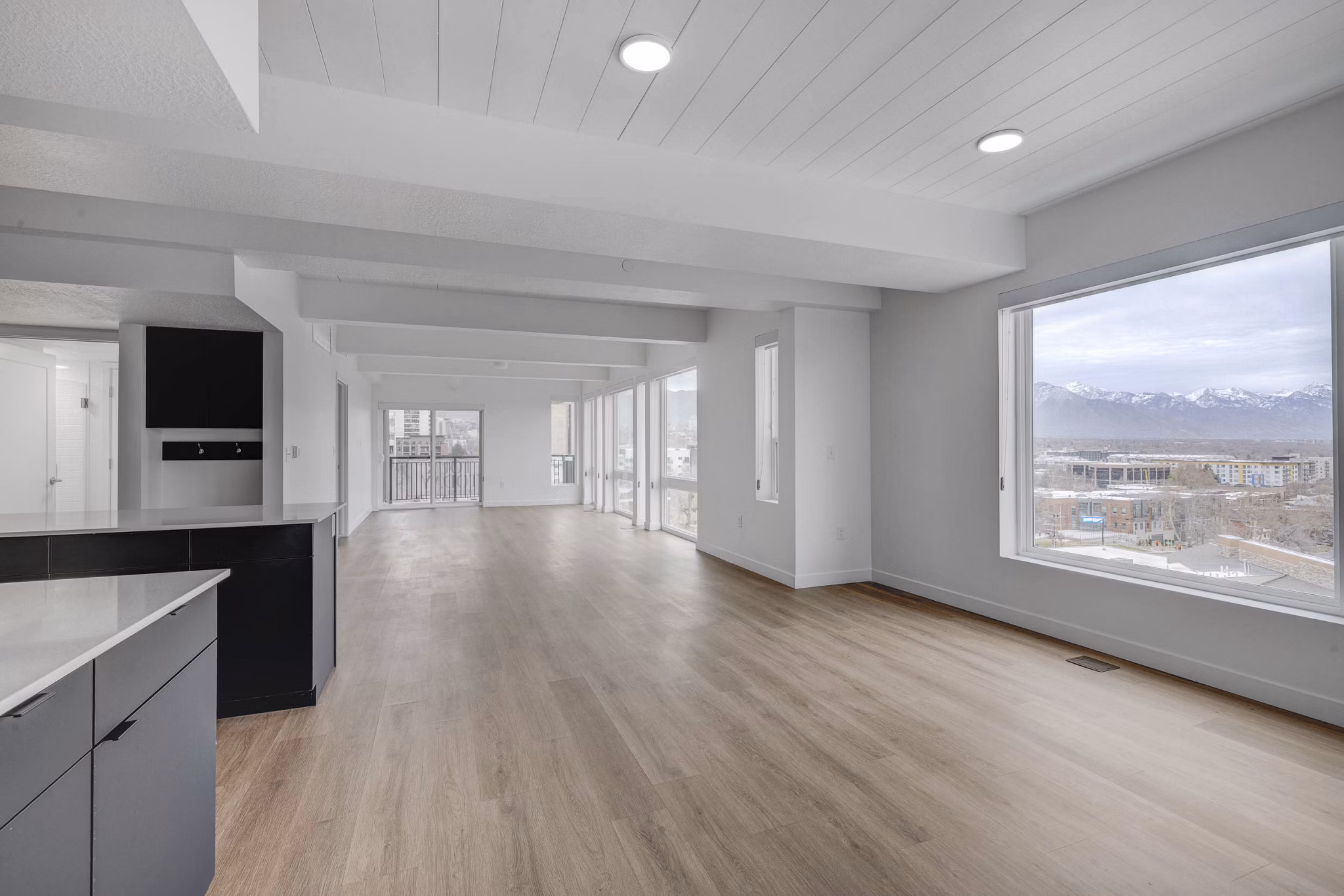 kitchen at The Source on South Temple Apartments