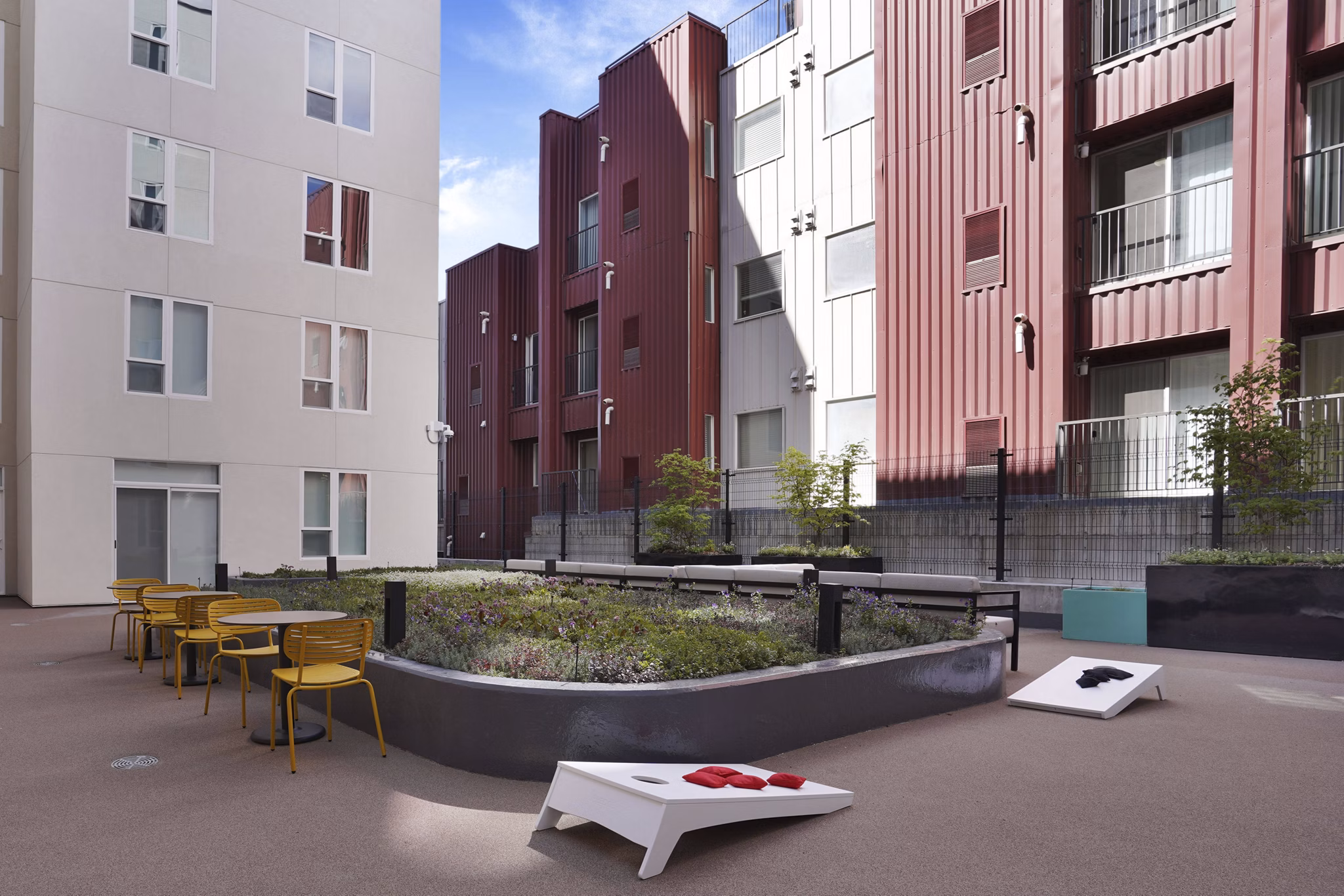 dog park at The Source on South Temple Apartments