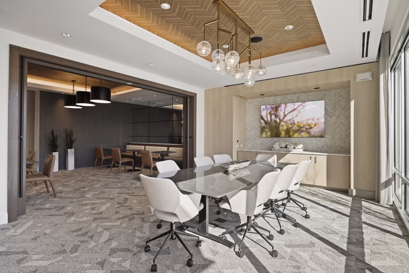 clubhouse meeting facility at Hanover Hyannis Apartments