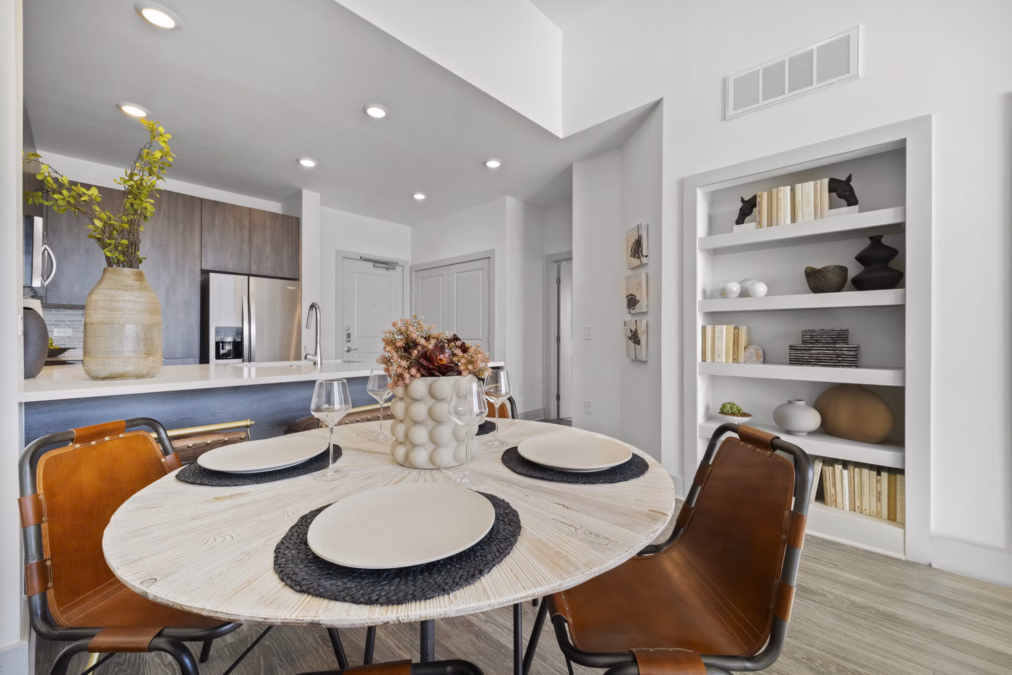 dining room at Hanover Hyannis Apartments